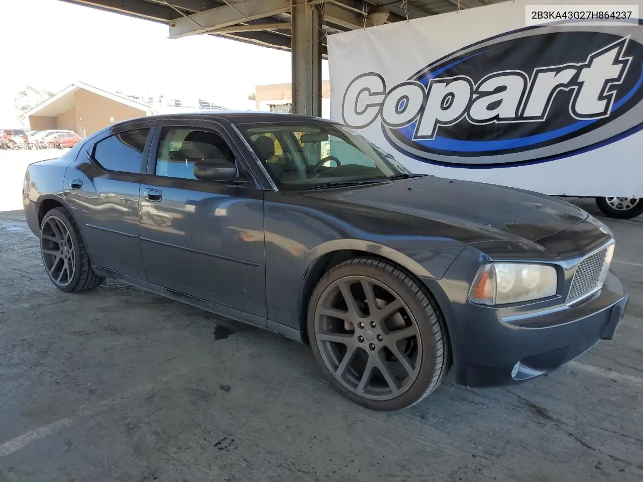 2007 Dodge Charger Se VIN: 2B3KA43G27H864237 Lot: 56039375