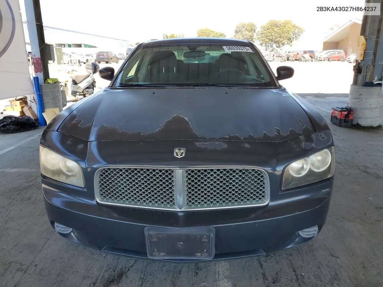 2007 Dodge Charger Se VIN: 2B3KA43G27H864237 Lot: 56039375