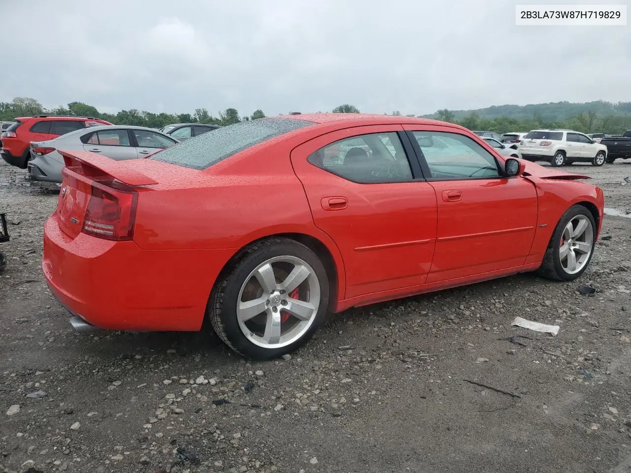 2007 Dodge Charger Srt-8 VIN: 2B3LA73W87H719829 Lot: 56049515