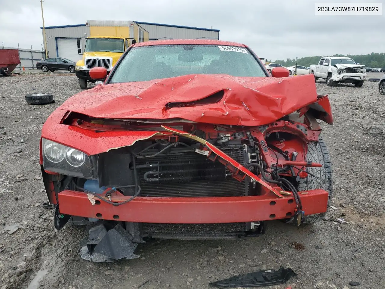 2007 Dodge Charger Srt-8 VIN: 2B3LA73W87H719829 Lot: 56049515