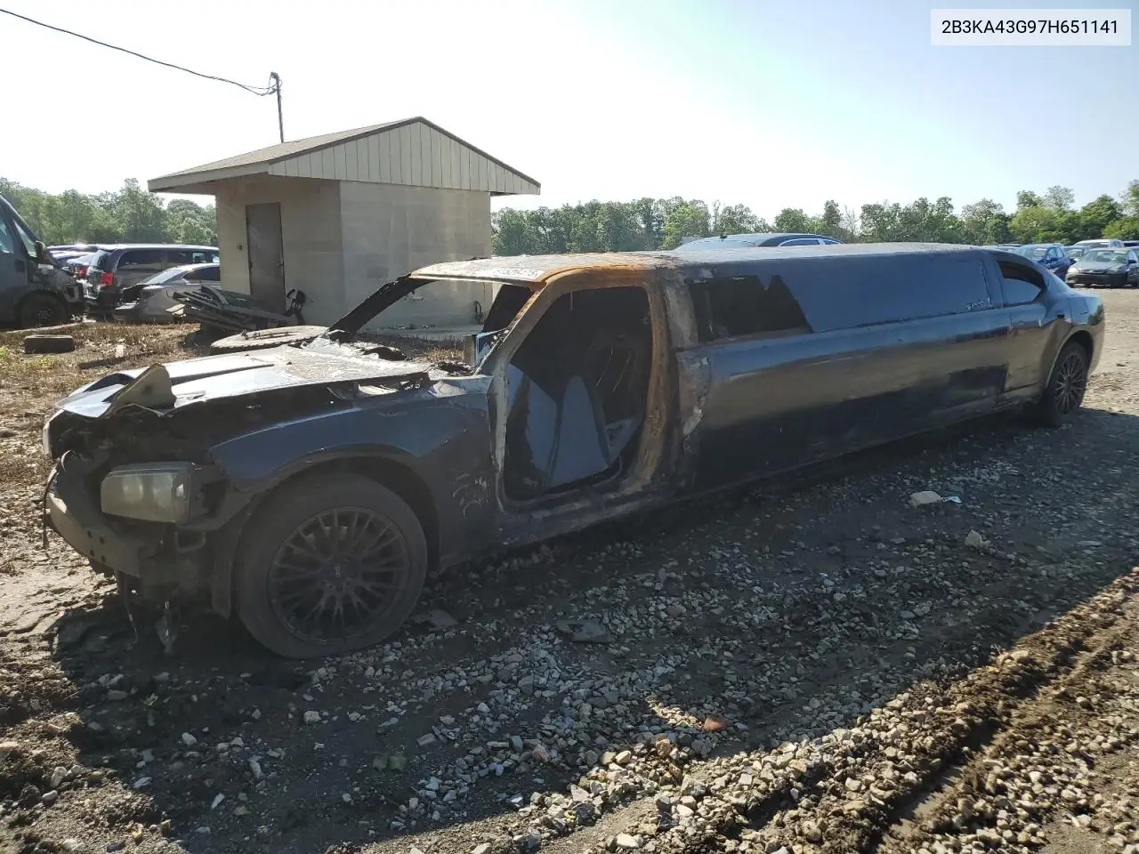 2007 Dodge Charger Se VIN: 2B3KA43G97H651141 Lot: 61526475