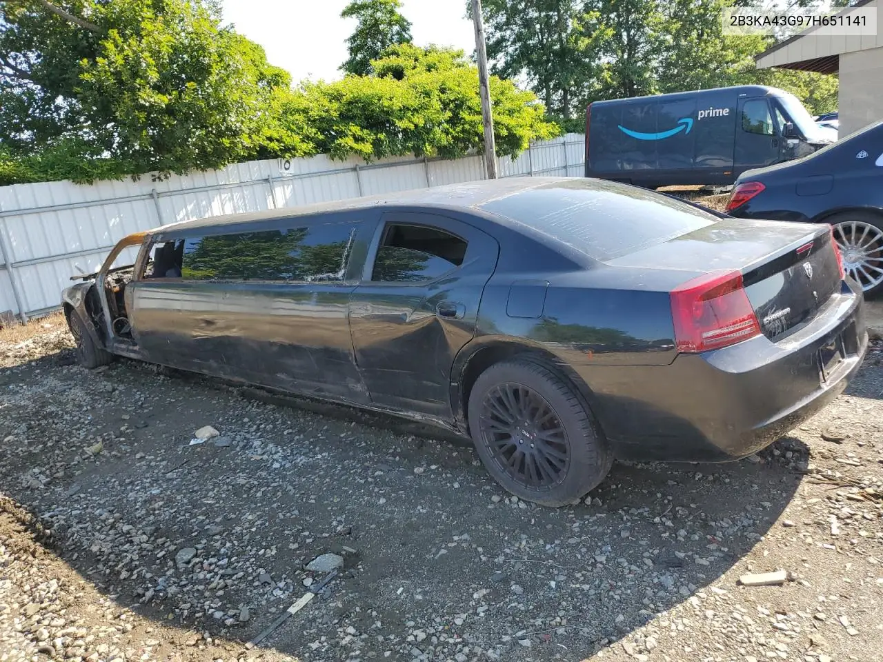 2007 Dodge Charger Se VIN: 2B3KA43G97H651141 Lot: 61526475