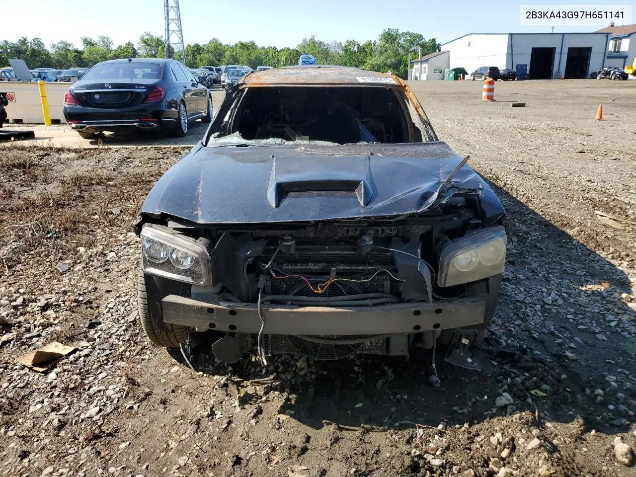 2007 Dodge Charger Se VIN: 2B3KA43G97H651141 Lot: 61526475