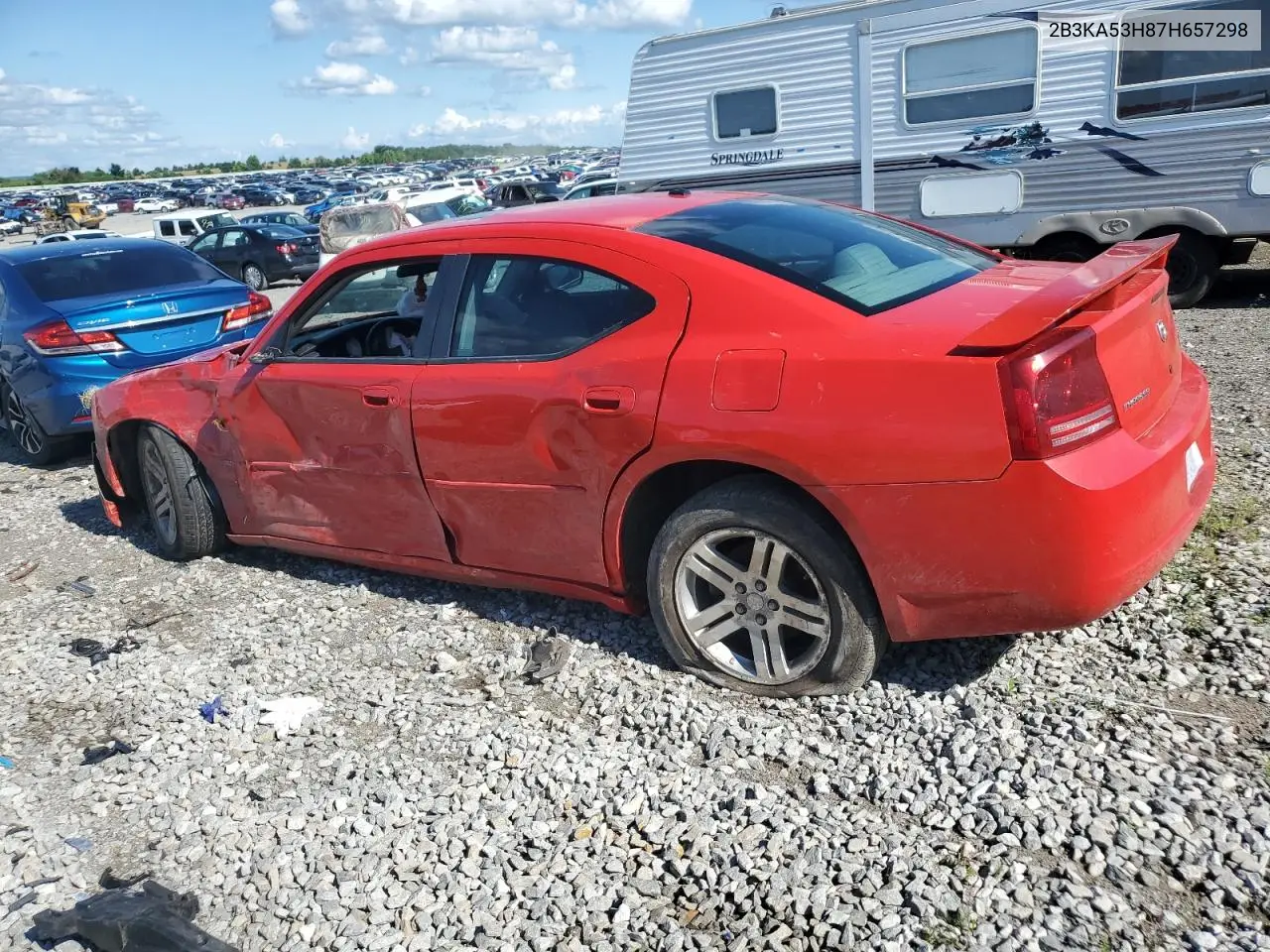 2007 Dodge Charger R/T VIN: 2B3KA53H87H657298 Lot: 61551005