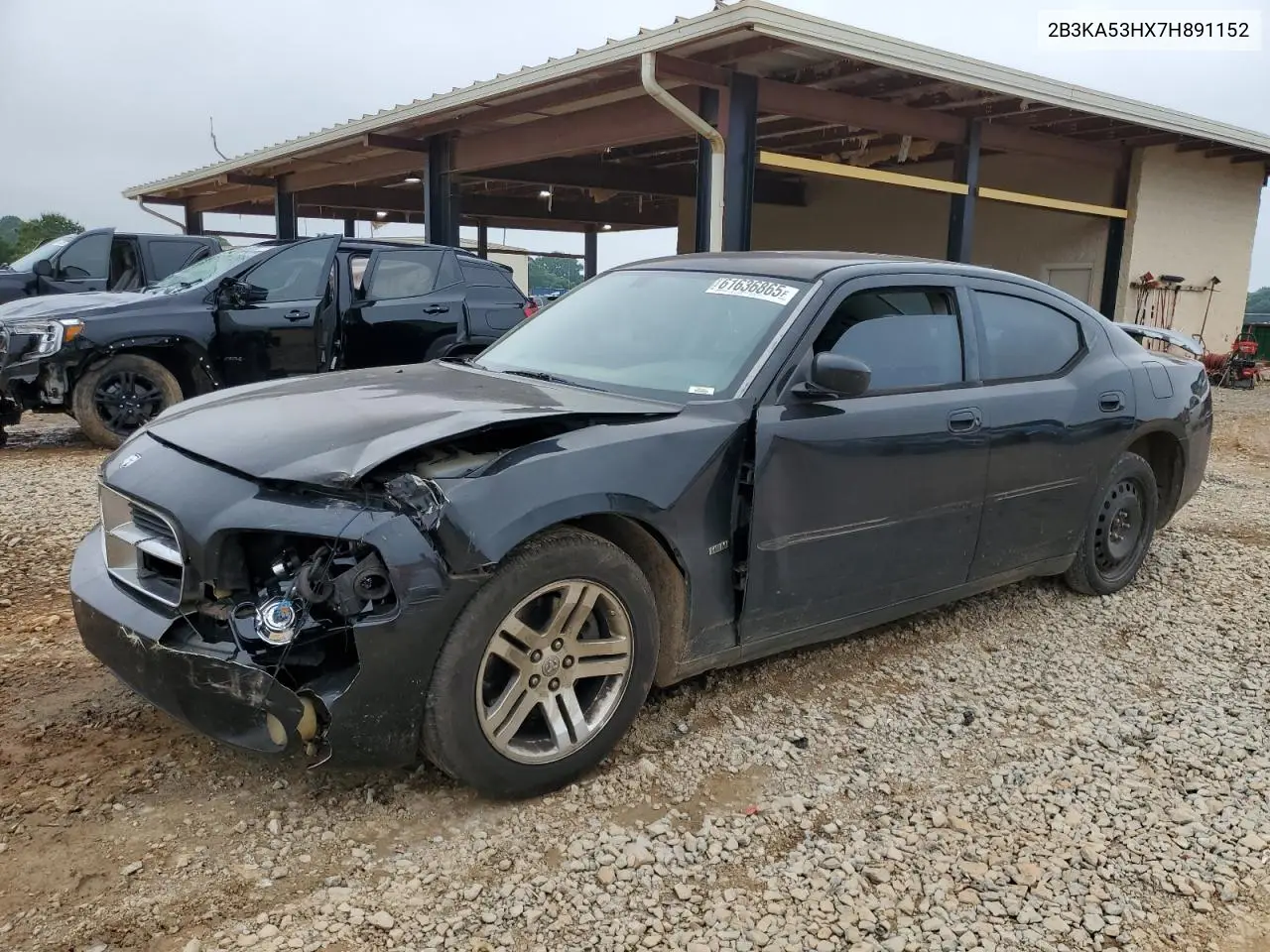 2007 Dodge Charger R/T VIN: 2B3KA53HX7H891152 Lot: 61636865
