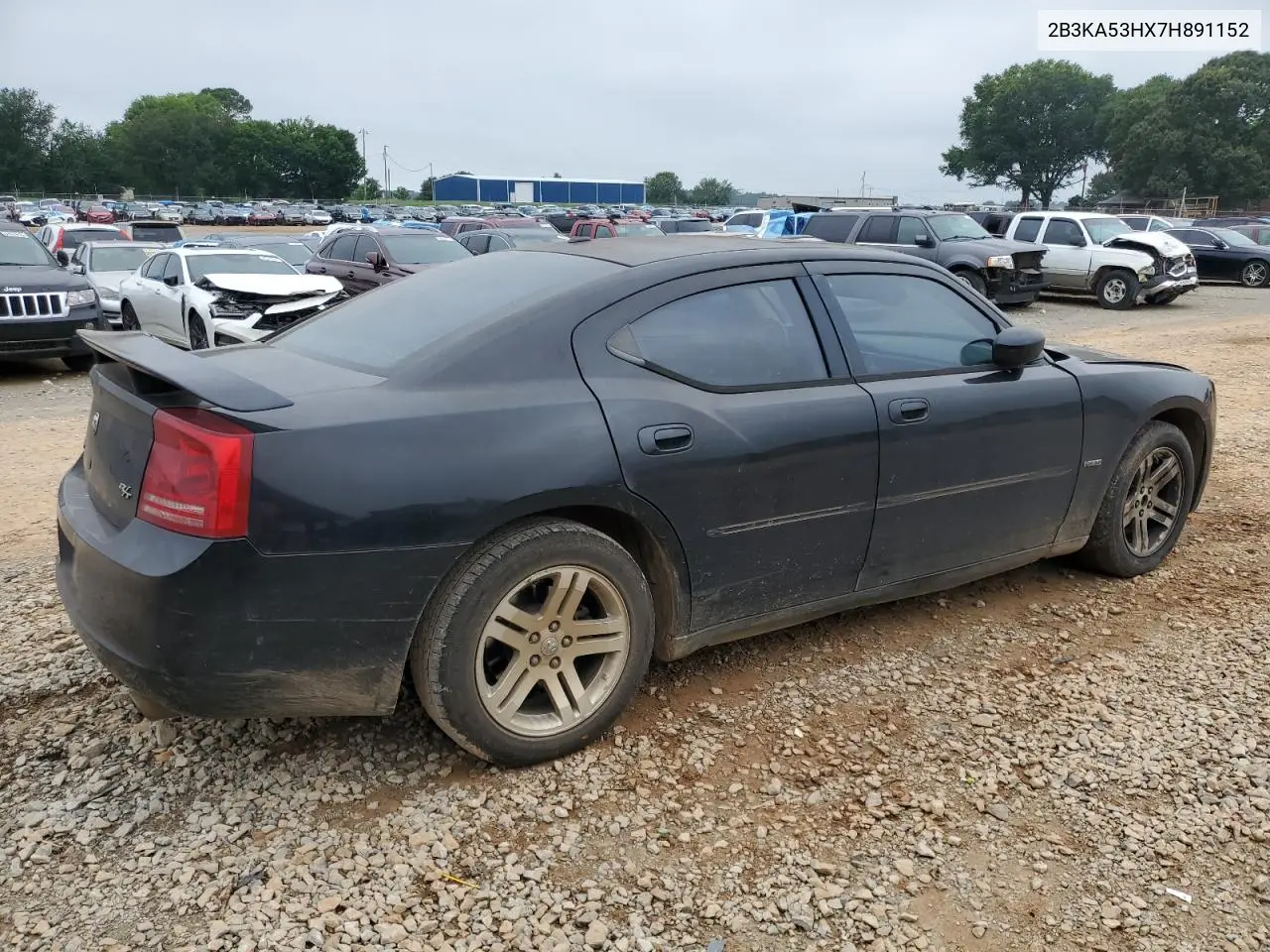2007 Dodge Charger R/T VIN: 2B3KA53HX7H891152 Lot: 61636865