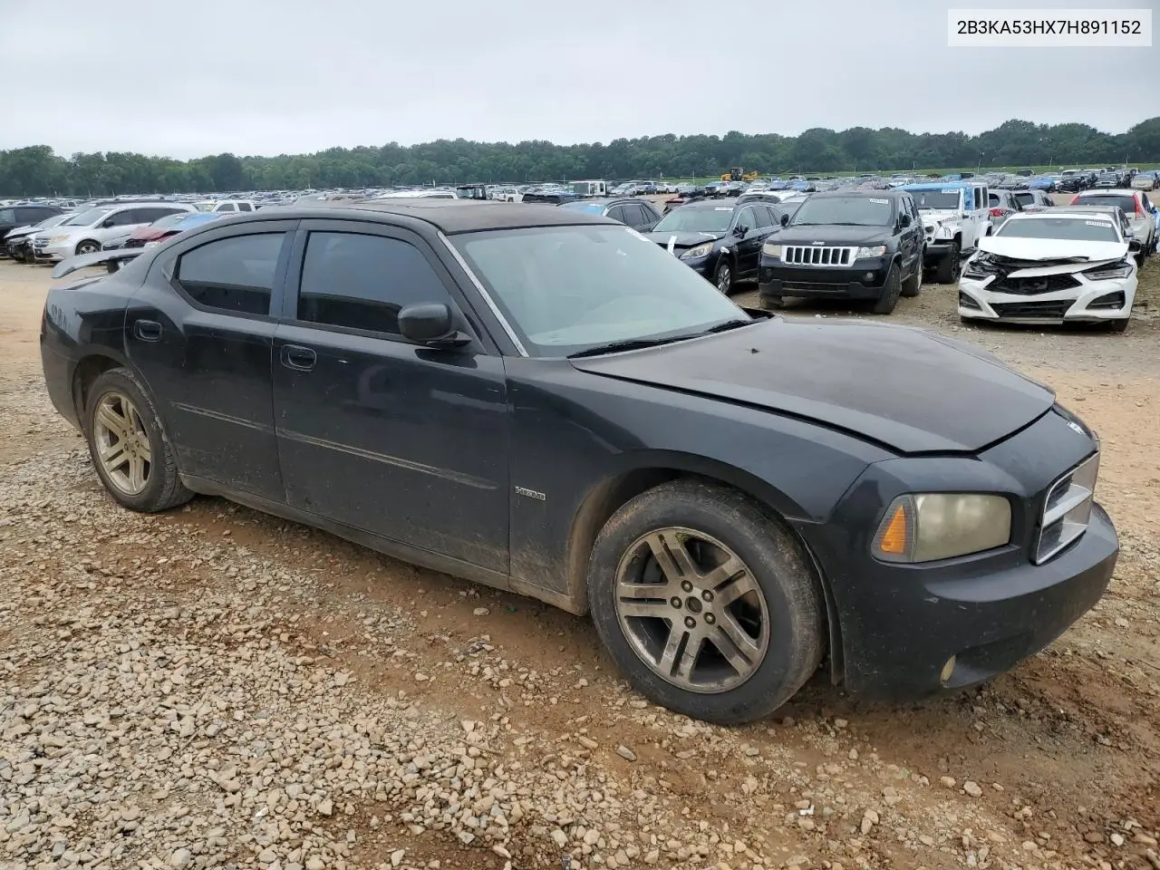 2007 Dodge Charger R/T VIN: 2B3KA53HX7H891152 Lot: 61636865