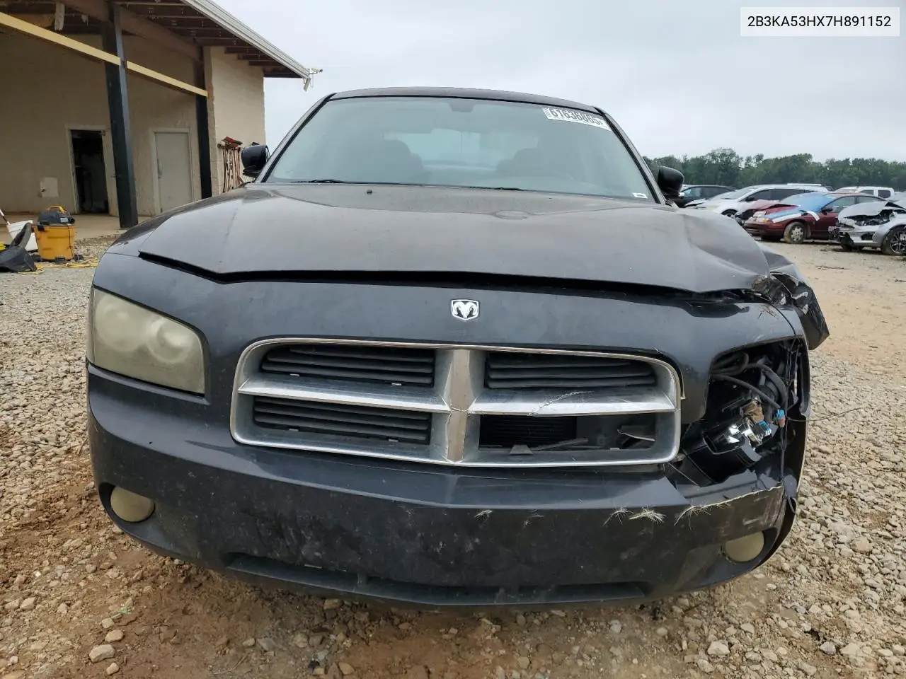 2007 Dodge Charger R/T VIN: 2B3KA53HX7H891152 Lot: 61636865