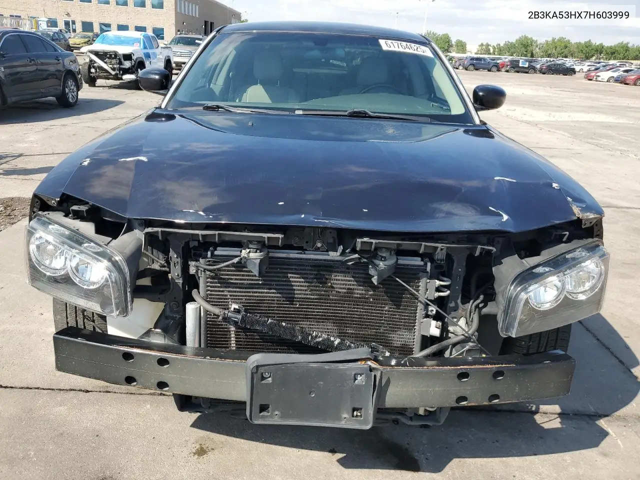 2007 Dodge Charger R/T VIN: 2B3KA53HX7H603999 Lot: 61764625