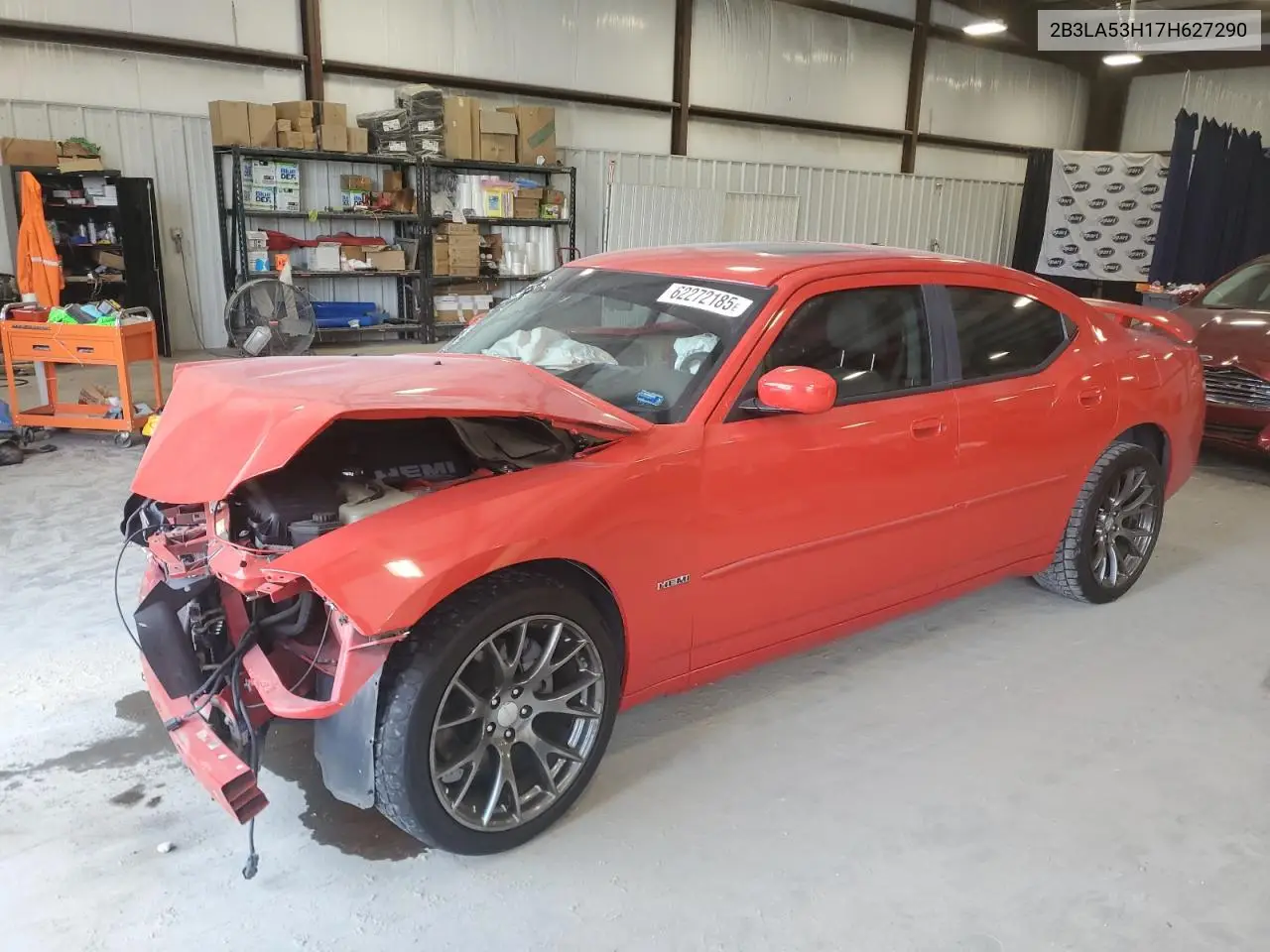2007 Dodge Charger R/T VIN: 2B3LA53H17H627290 Lot: 62272185