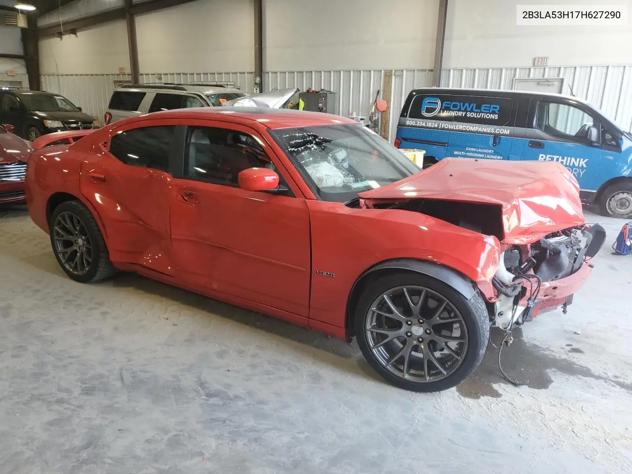 2007 Dodge Charger R/T VIN: 2B3LA53H17H627290 Lot: 62272185