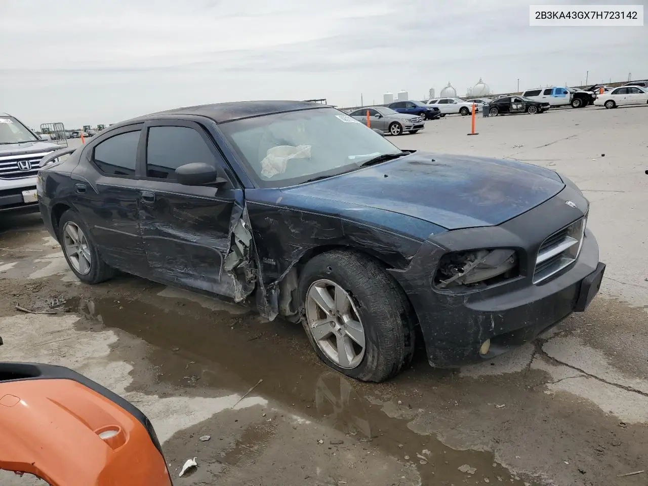 2007 Dodge Charger Se VIN: 2B3KA43GX7H723142 Lot: 62311005