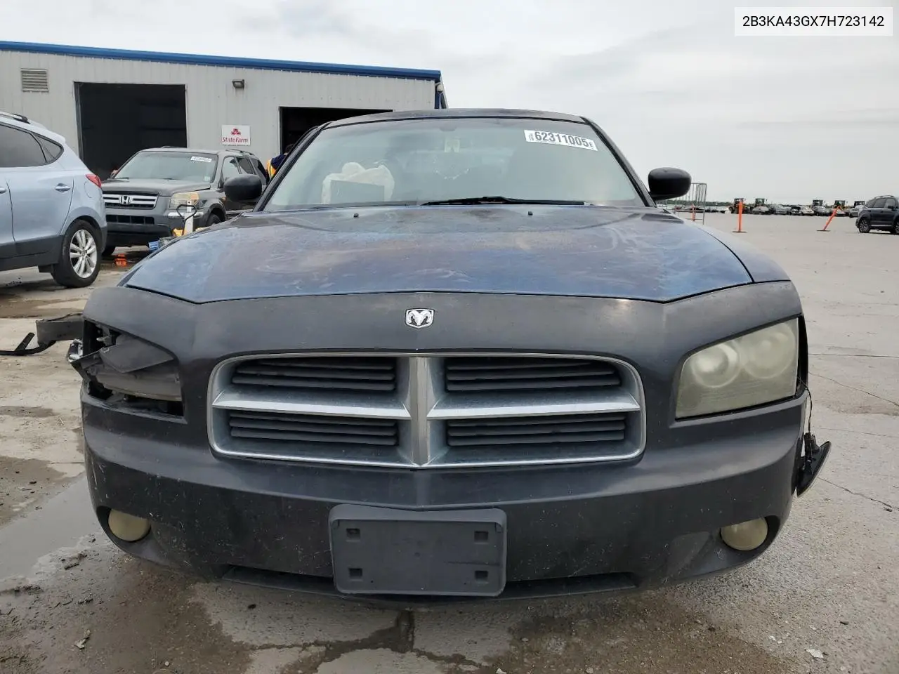 2007 Dodge Charger Se VIN: 2B3KA43GX7H723142 Lot: 62311005