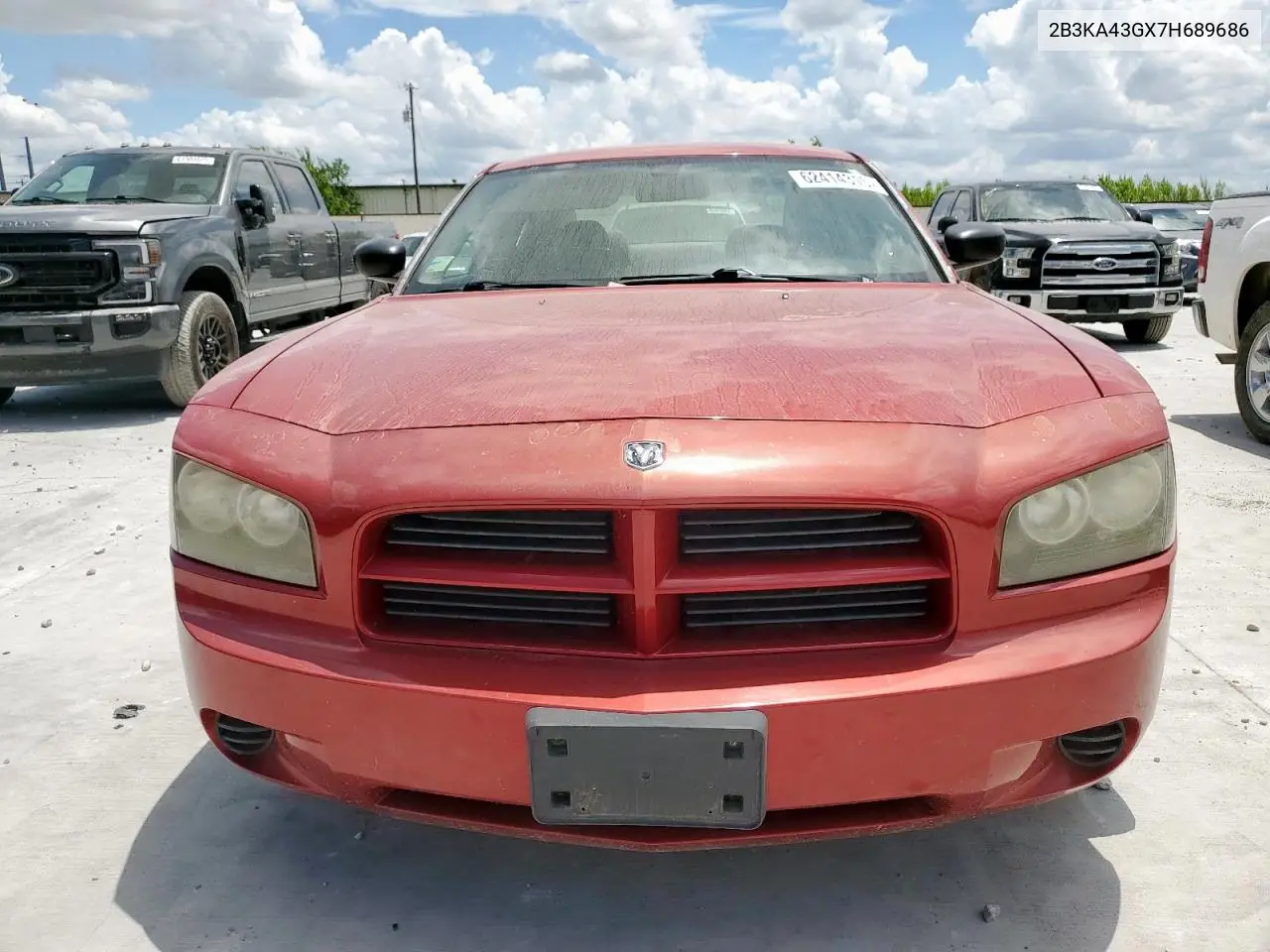 2007 Dodge Charger Se VIN: 2B3KA43GX7H689686 Lot: 62414315