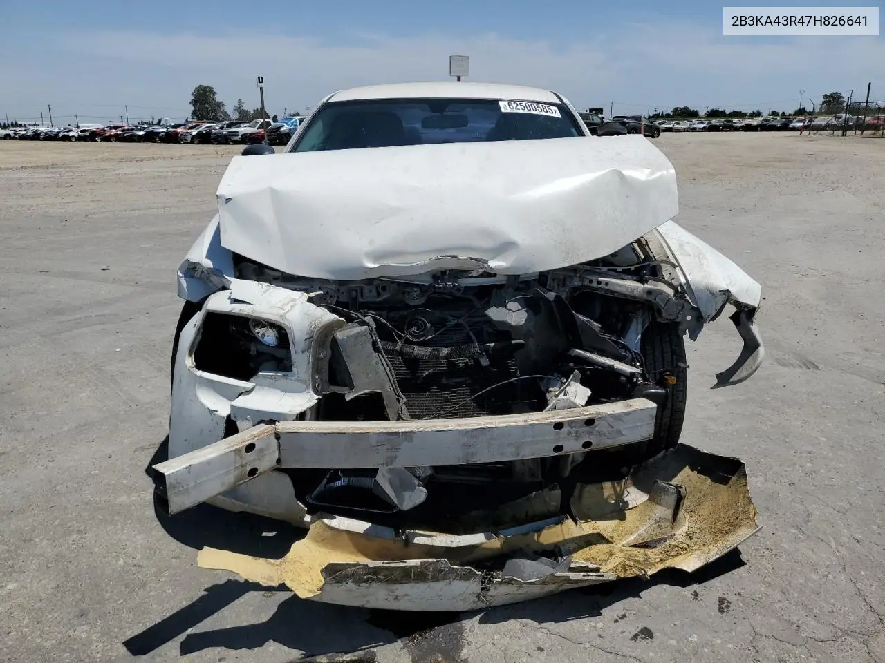 2007 Dodge Charger Se VIN: 2B3KA43R47H826641 Lot: 62500585