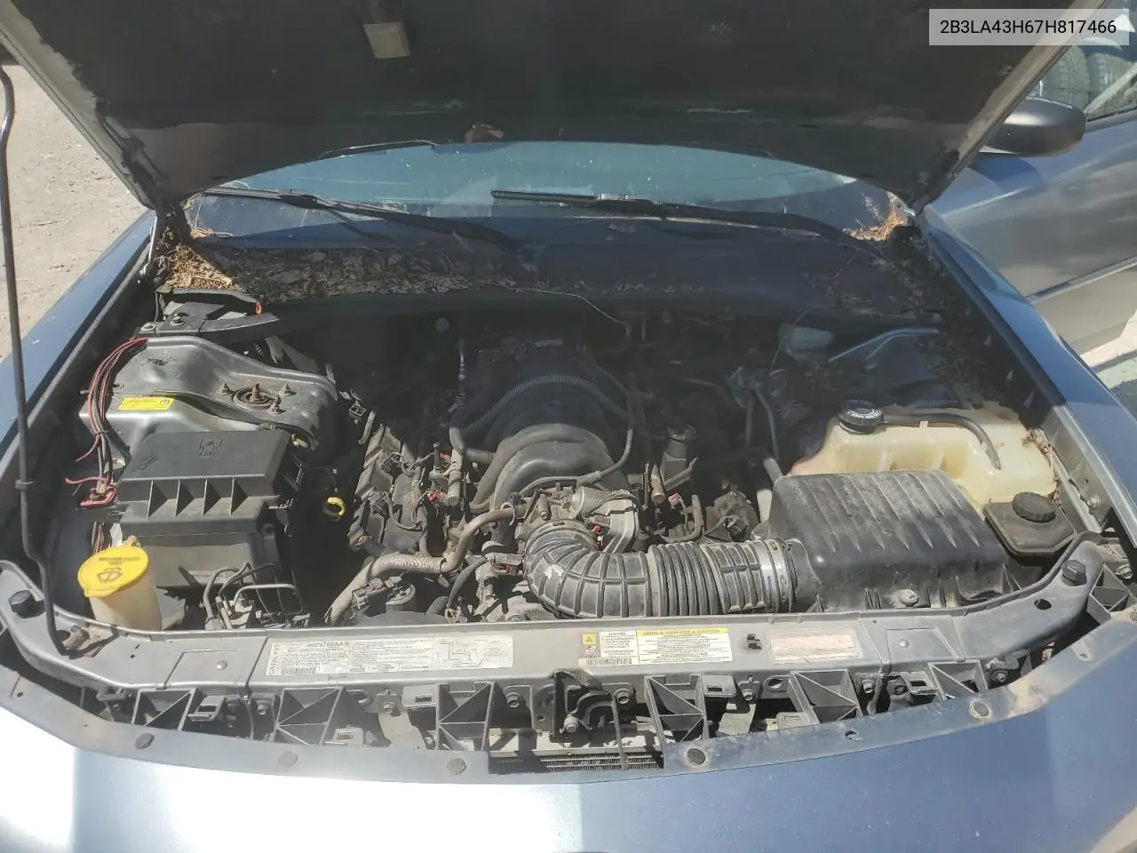 2007 Dodge Charger Se VIN: 2B3LA43H67H817466 Lot: 63225325
