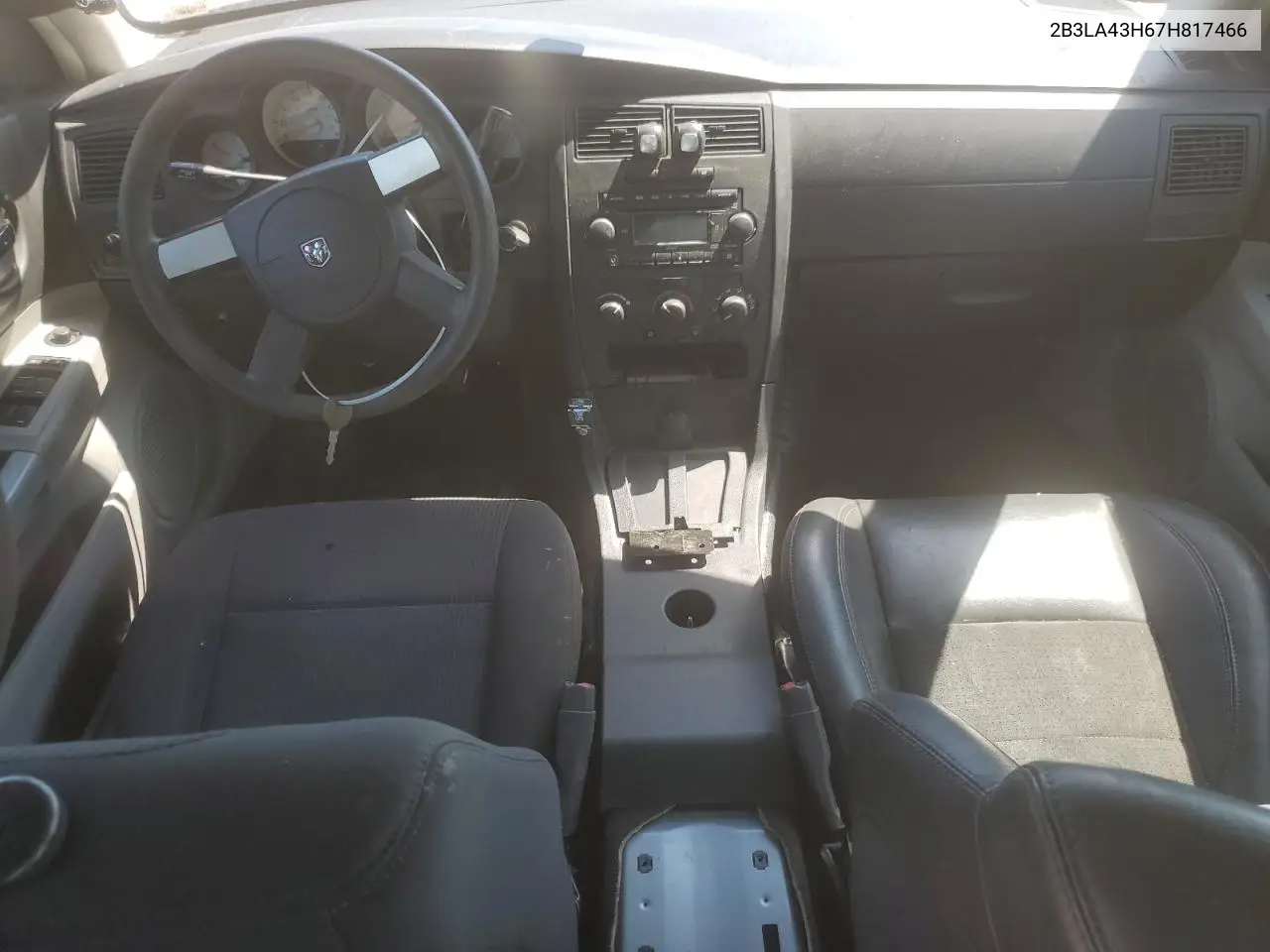 2007 Dodge Charger Se VIN: 2B3LA43H67H817466 Lot: 63225325