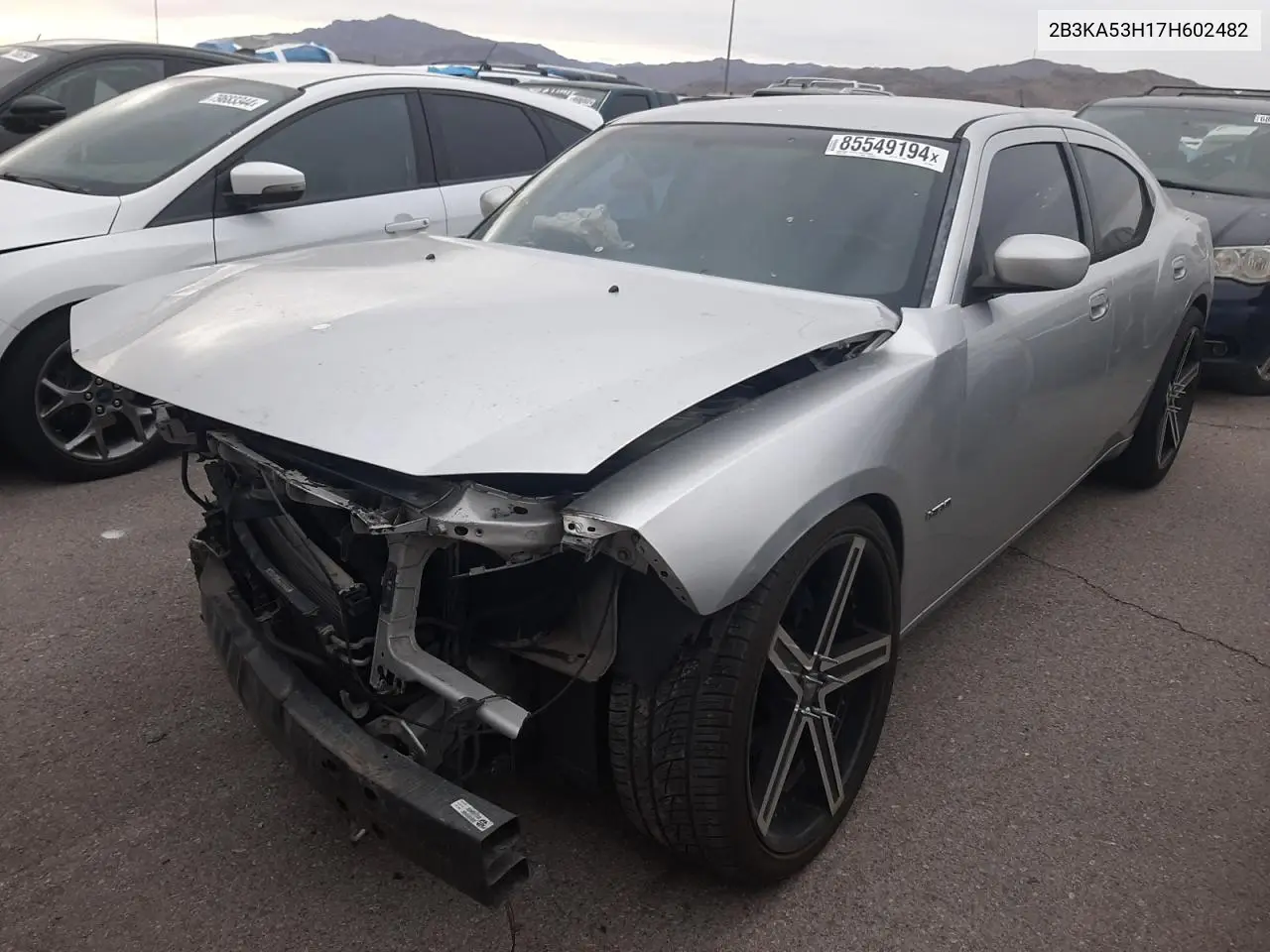 2007 Dodge Charger R/T VIN: 2B3KA53H17H602482 Lot: 85549194