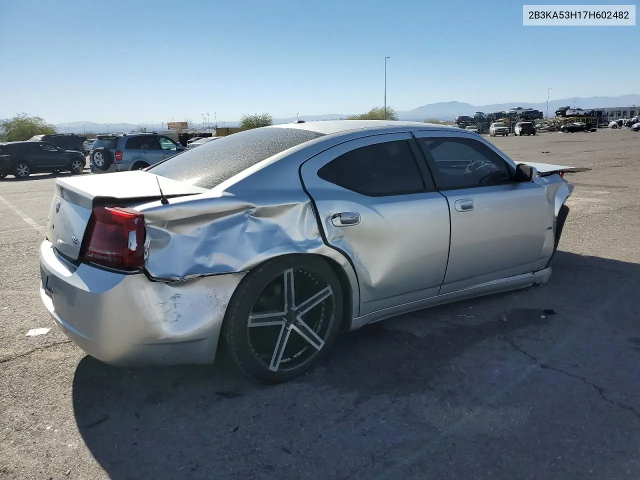 2007 Dodge Charger R/T VIN: 2B3KA53H17H602482 Lot: 85549194