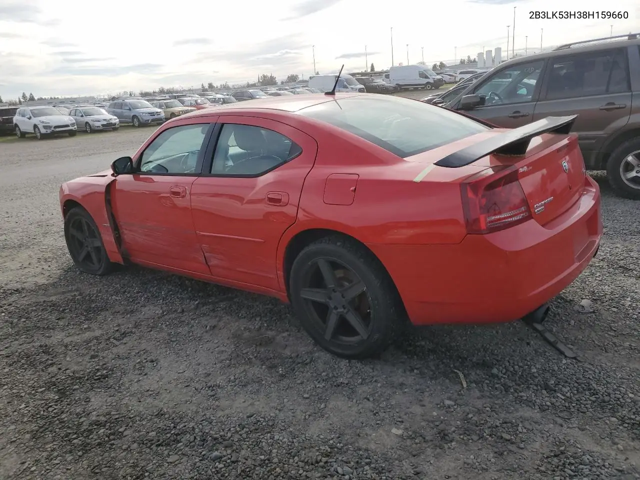 2008 Dodge Charger R/T VIN: 2B3LK53H38H159660 Lot: 46089525