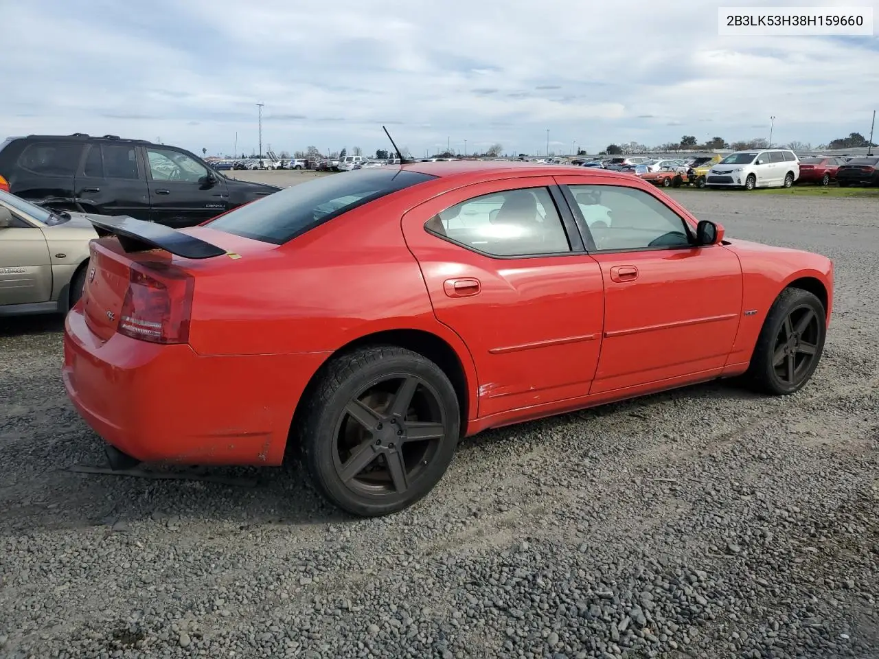 2008 Dodge Charger R/T VIN: 2B3LK53H38H159660 Lot: 46089525