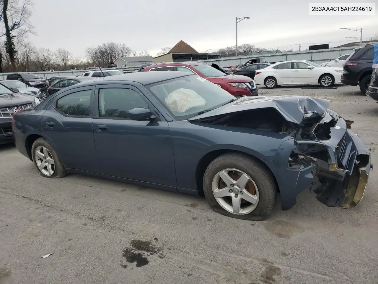 2008 Dodge Charger VIN: 2B3AA4CT5AH224619 Lot: 46173585