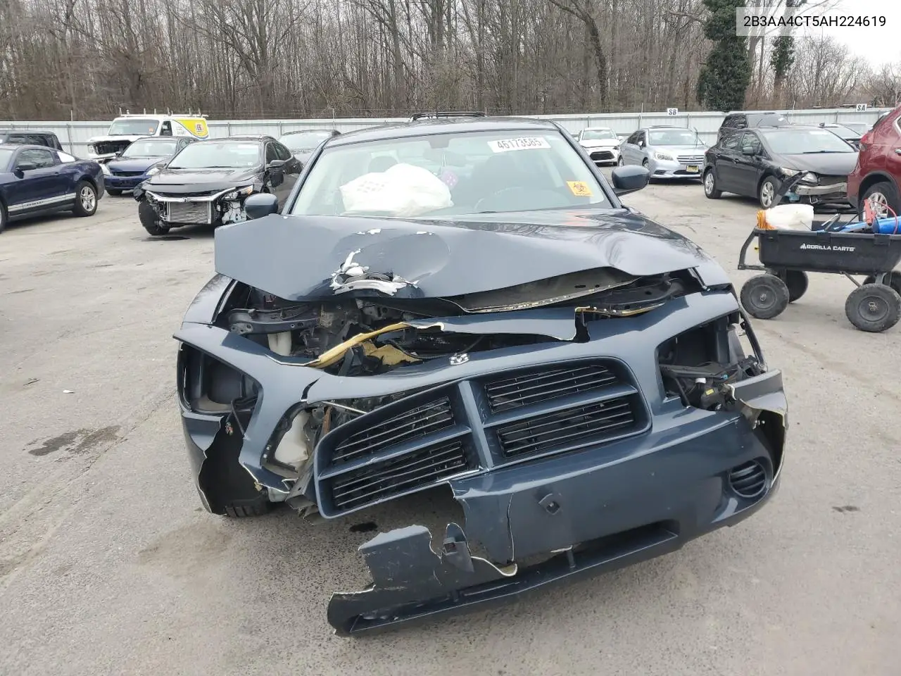 2008 Dodge Charger VIN: 2B3AA4CT5AH224619 Lot: 46173585