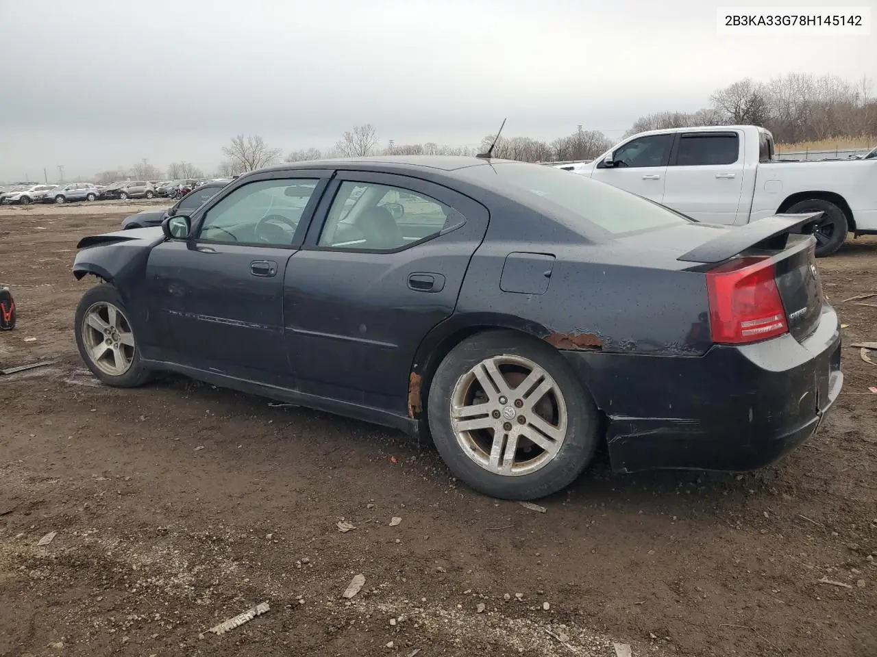 2008 Dodge Charger Sxt VIN: 2B3KA33G78H145142 Lot: 49928875