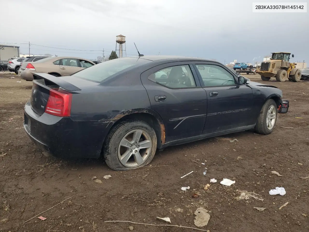 2008 Dodge Charger Sxt VIN: 2B3KA33G78H145142 Lot: 49928875