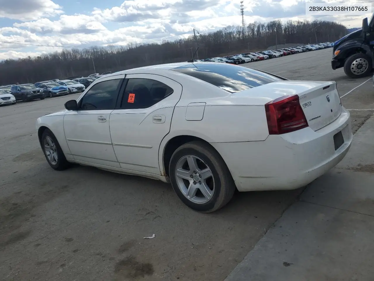 2008 Dodge Charger Sxt VIN: 2B3KA33G38H107665 Lot: 50767135
