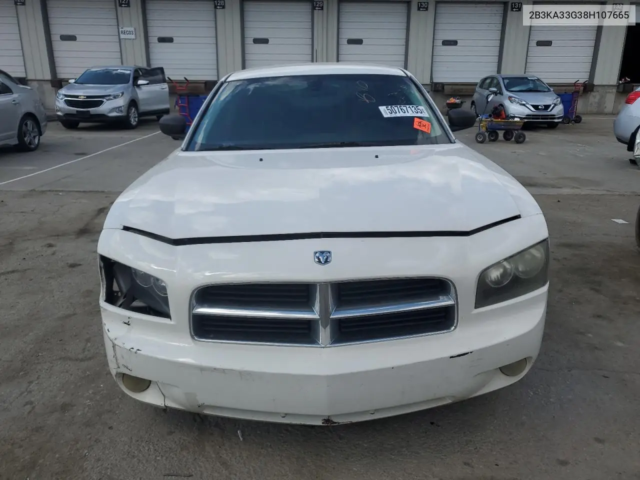2008 Dodge Charger Sxt VIN: 2B3KA33G38H107665 Lot: 50767135