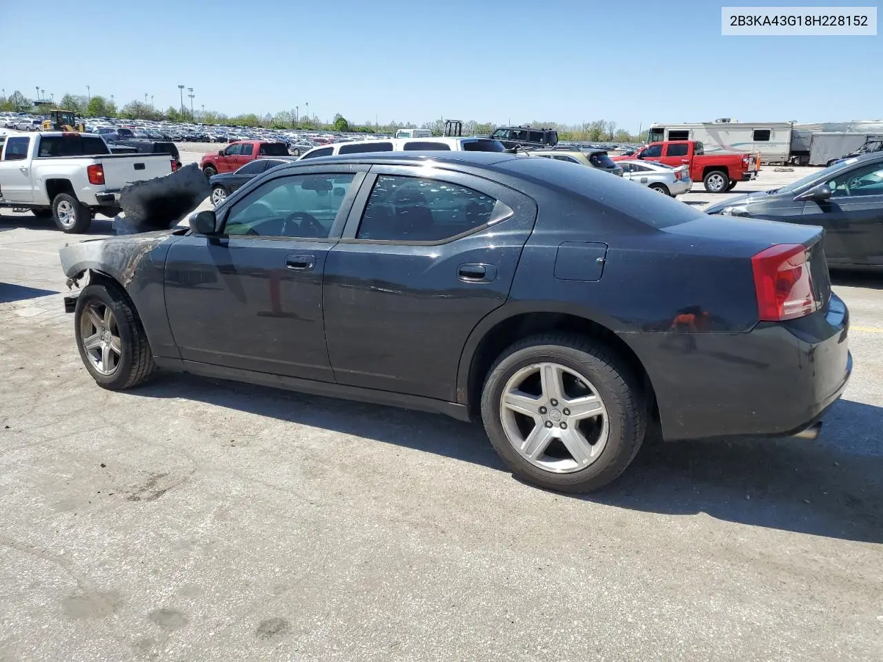 2008 Dodge Charger VIN: 2B3KA43G18H228152 Lot: 53355435