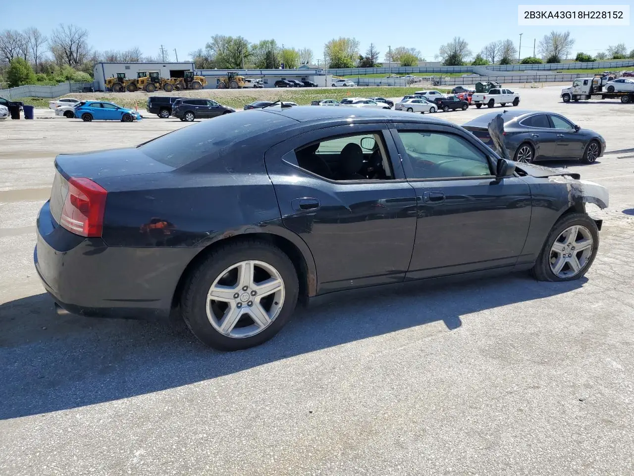2008 Dodge Charger VIN: 2B3KA43G18H228152 Lot: 53355435
