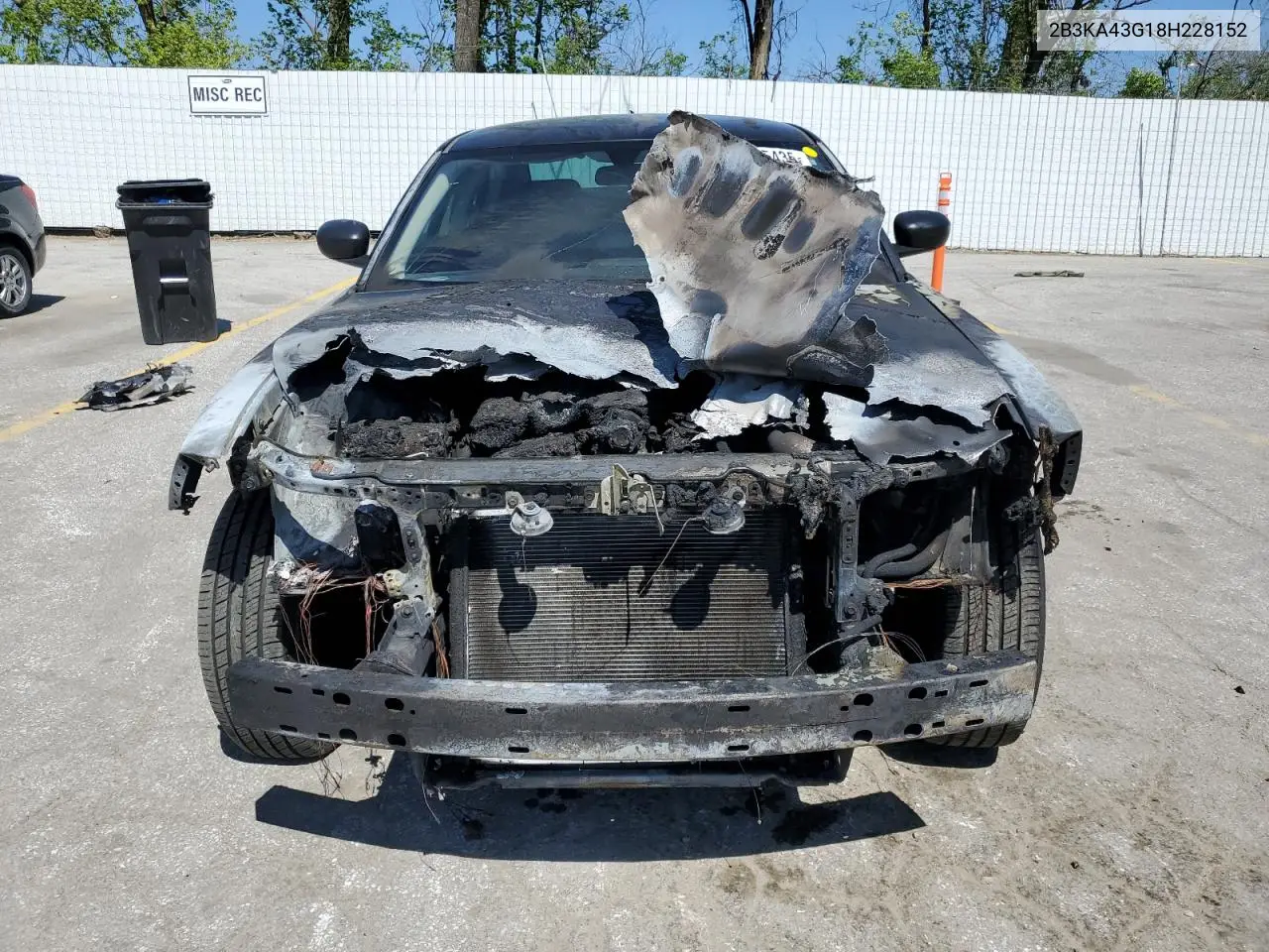 2008 Dodge Charger VIN: 2B3KA43G18H228152 Lot: 53355435