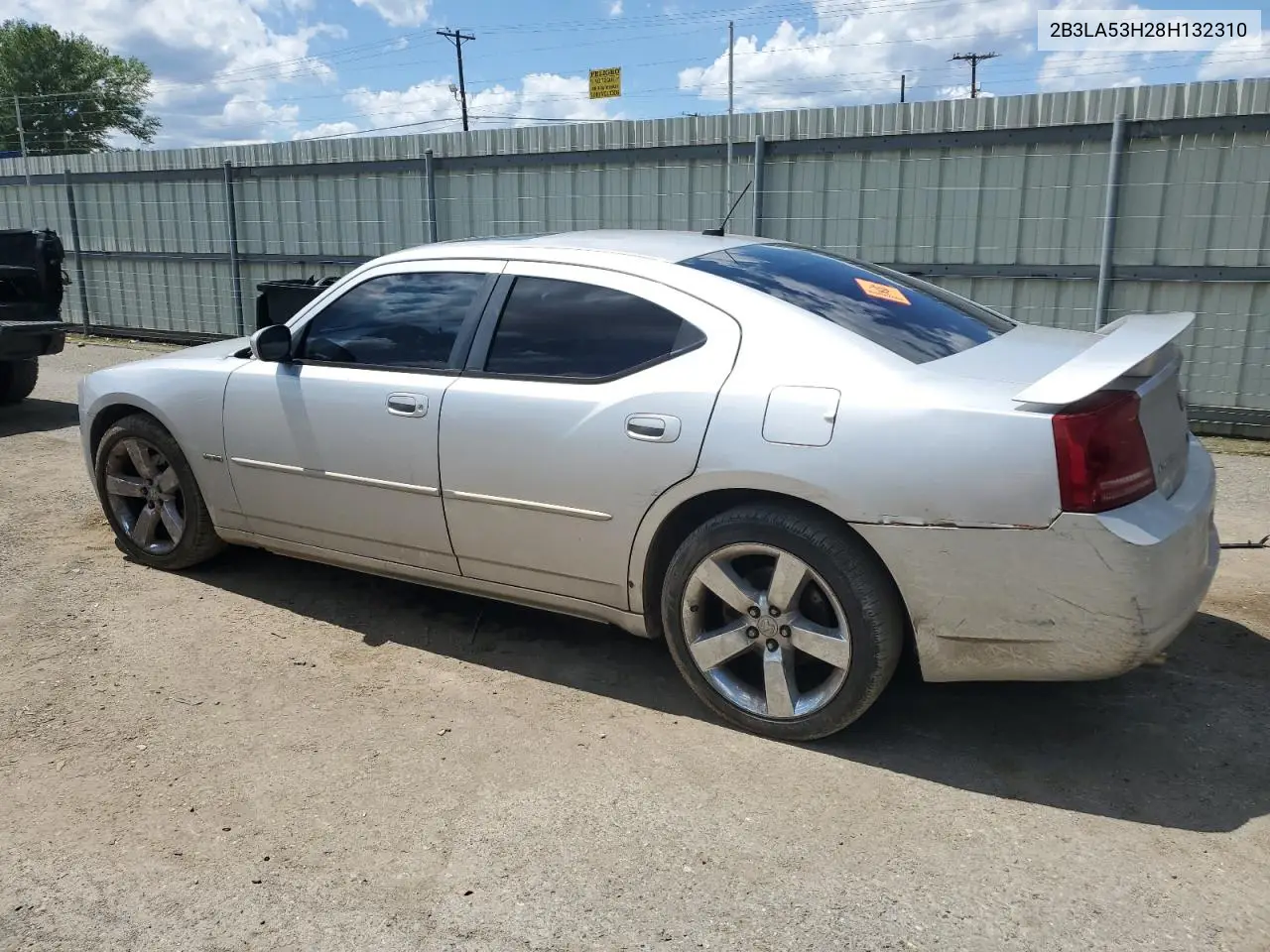 2008 Dodge Charger R/T VIN: 2B3LA53H28H132310 Lot: 55328615