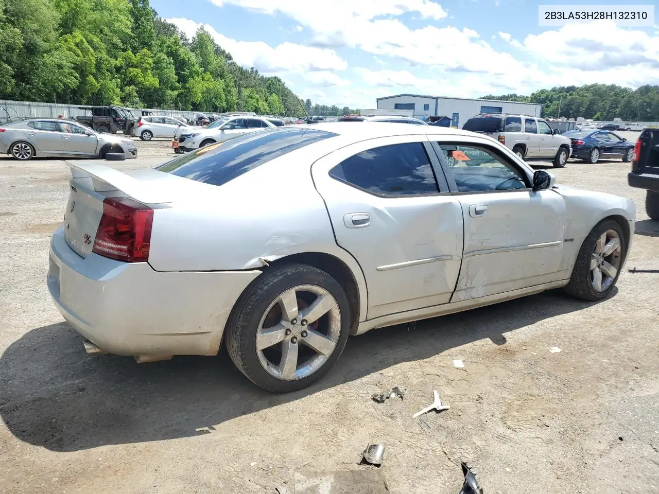 2008 Dodge Charger R/T VIN: 2B3LA53H28H132310 Lot: 55328615