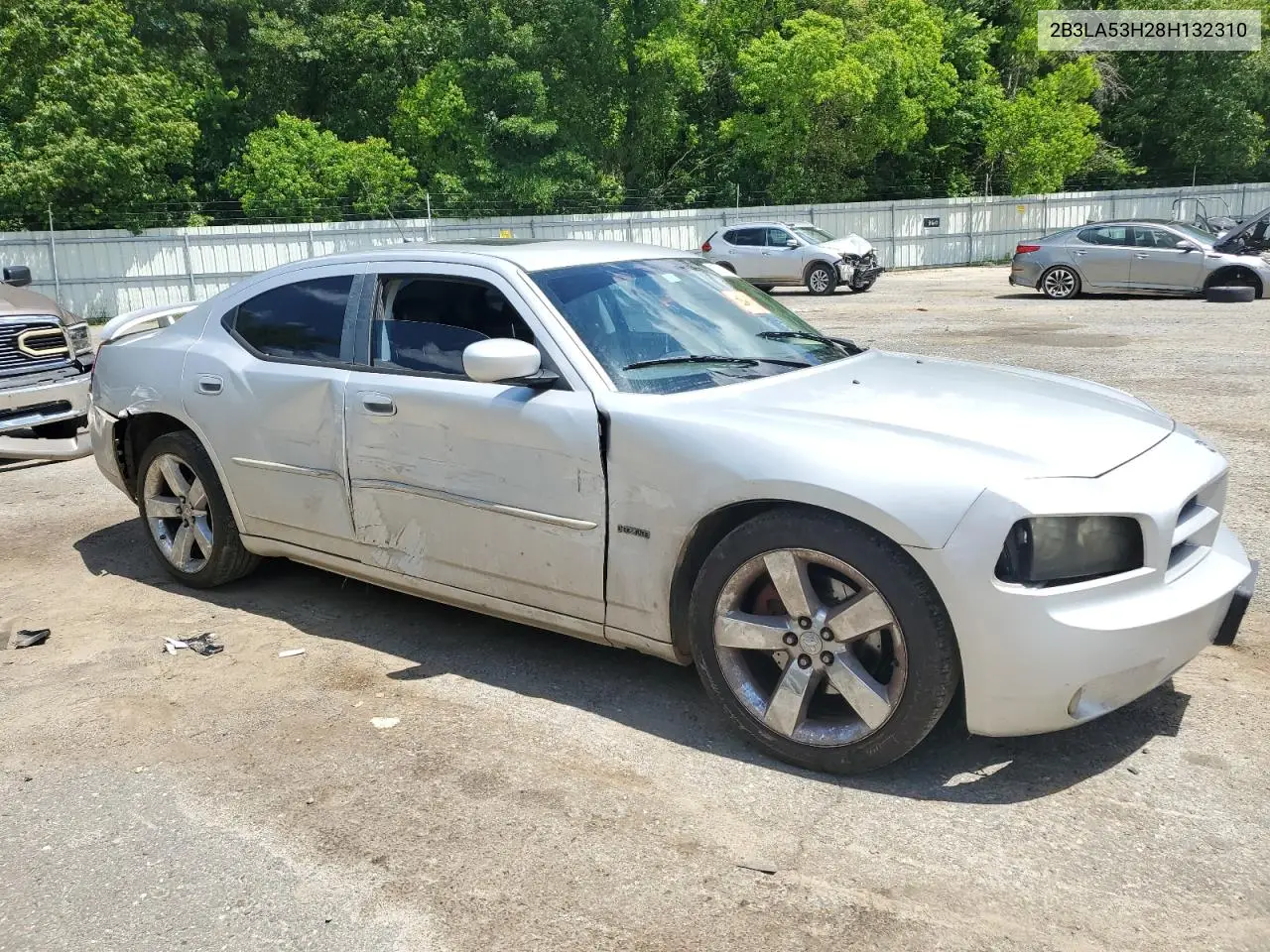 2008 Dodge Charger R/T VIN: 2B3LA53H28H132310 Lot: 55328615