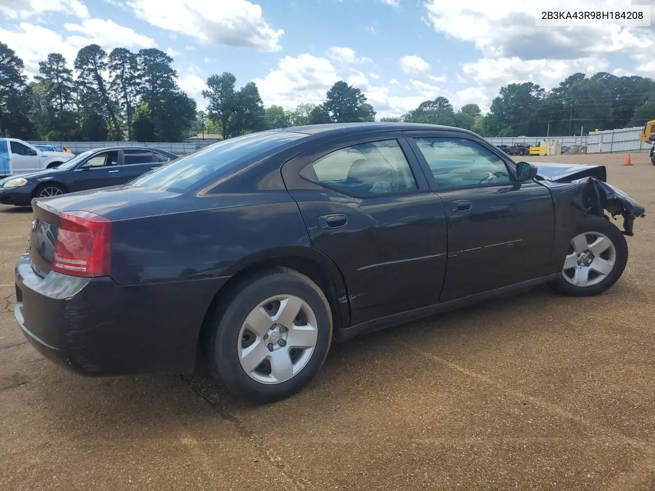 2008 Dodge Charger VIN: 2B3KA43R98H184208 Lot: 56168005