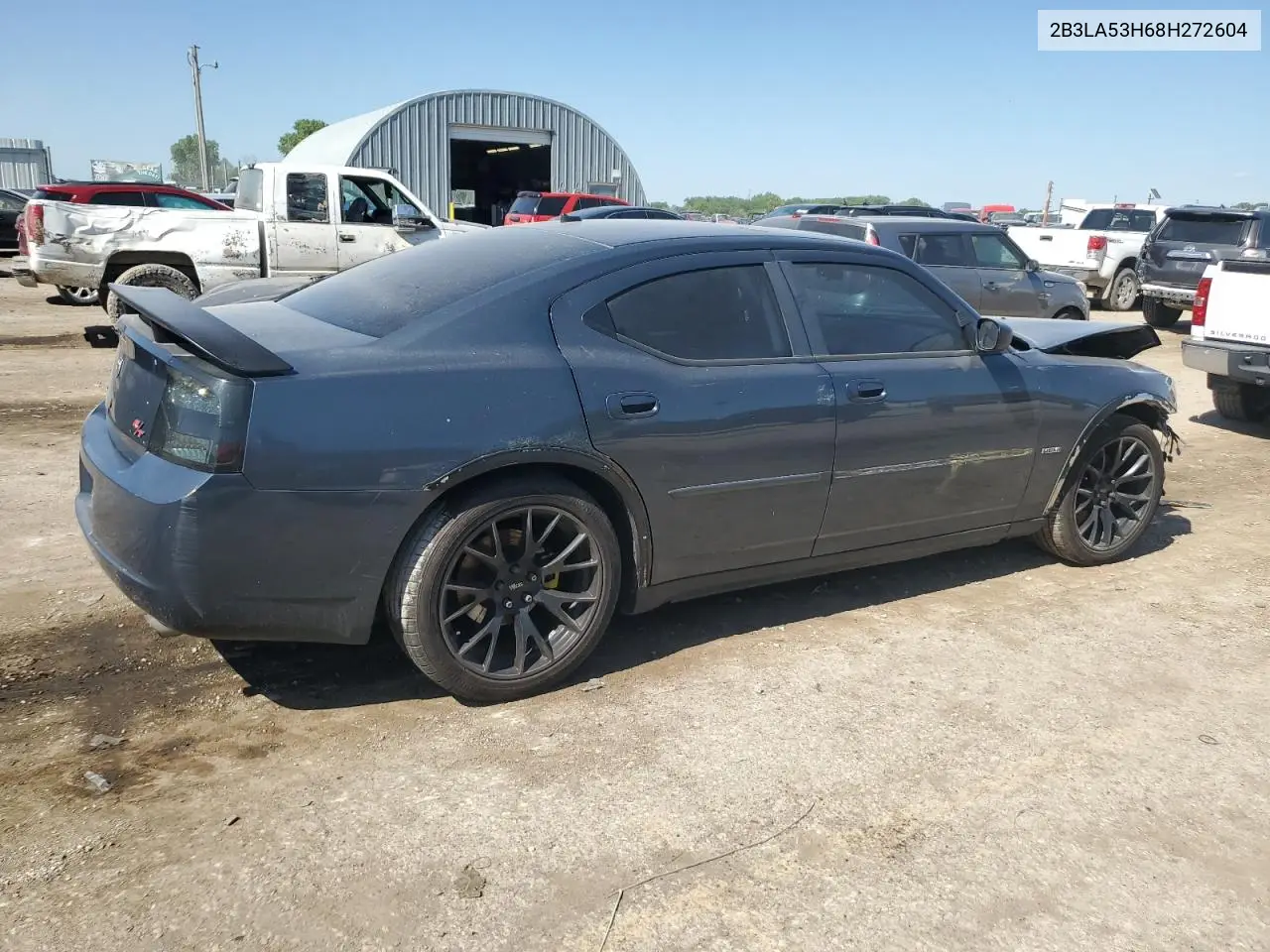 2008 Dodge Charger R/T VIN: 2B3LA53H68H272604 Lot: 56590295