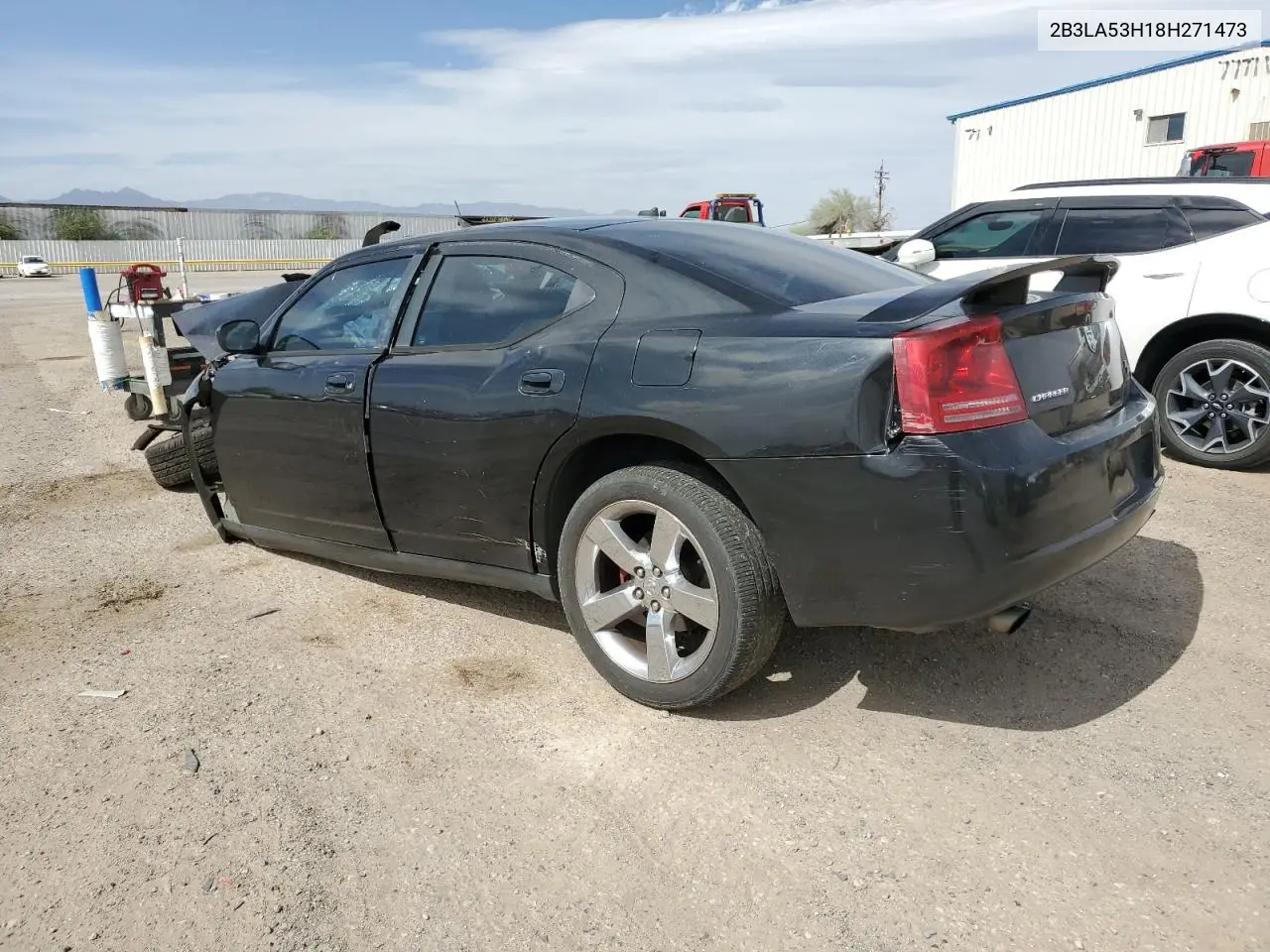 2008 Dodge Charger R/T VIN: 2B3LA53H18H271473 Lot: 56657365