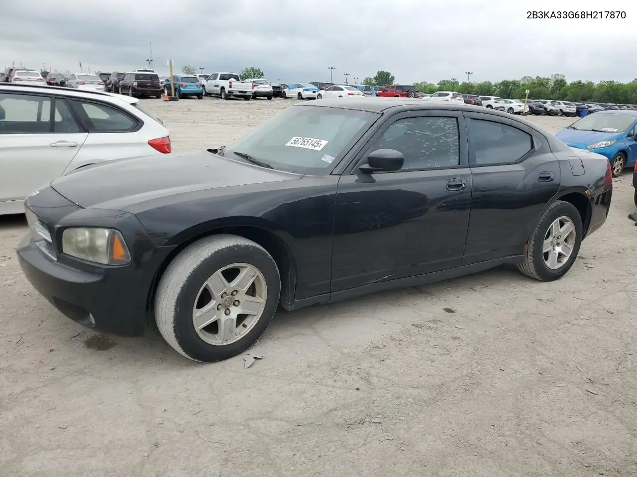 2008 Dodge Charger Sxt VIN: 2B3KA33G68H217870 Lot: 56765145