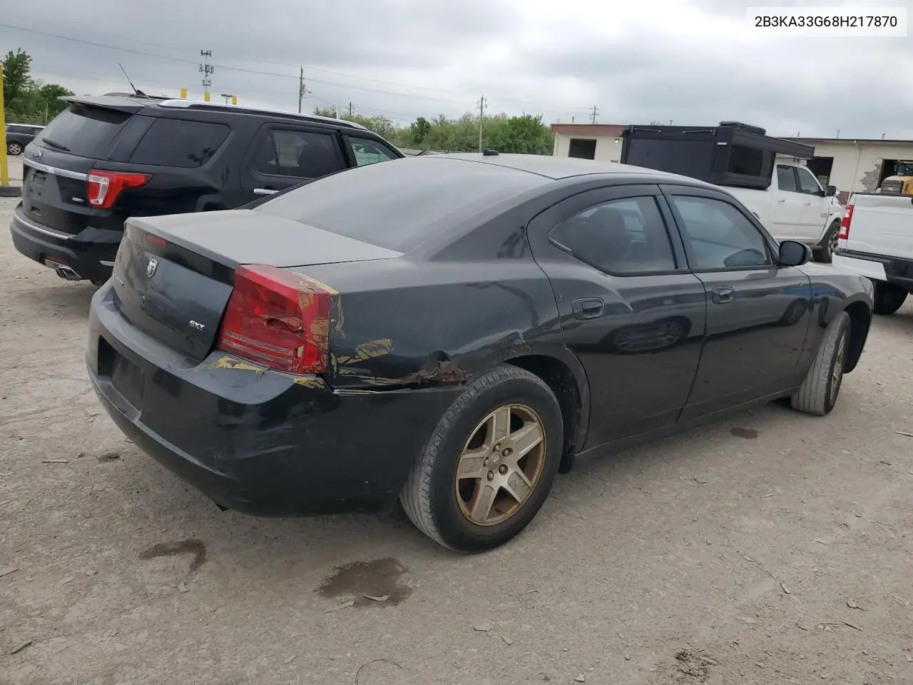 2008 Dodge Charger Sxt VIN: 2B3KA33G68H217870 Lot: 56765145