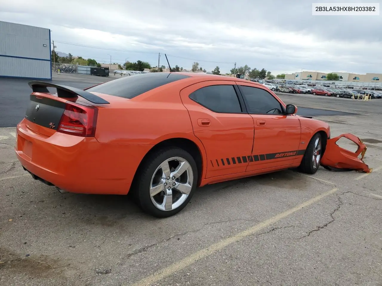2008 Dodge Charger R/T VIN: 2B3LA53HX8H203382 Lot: 59395525