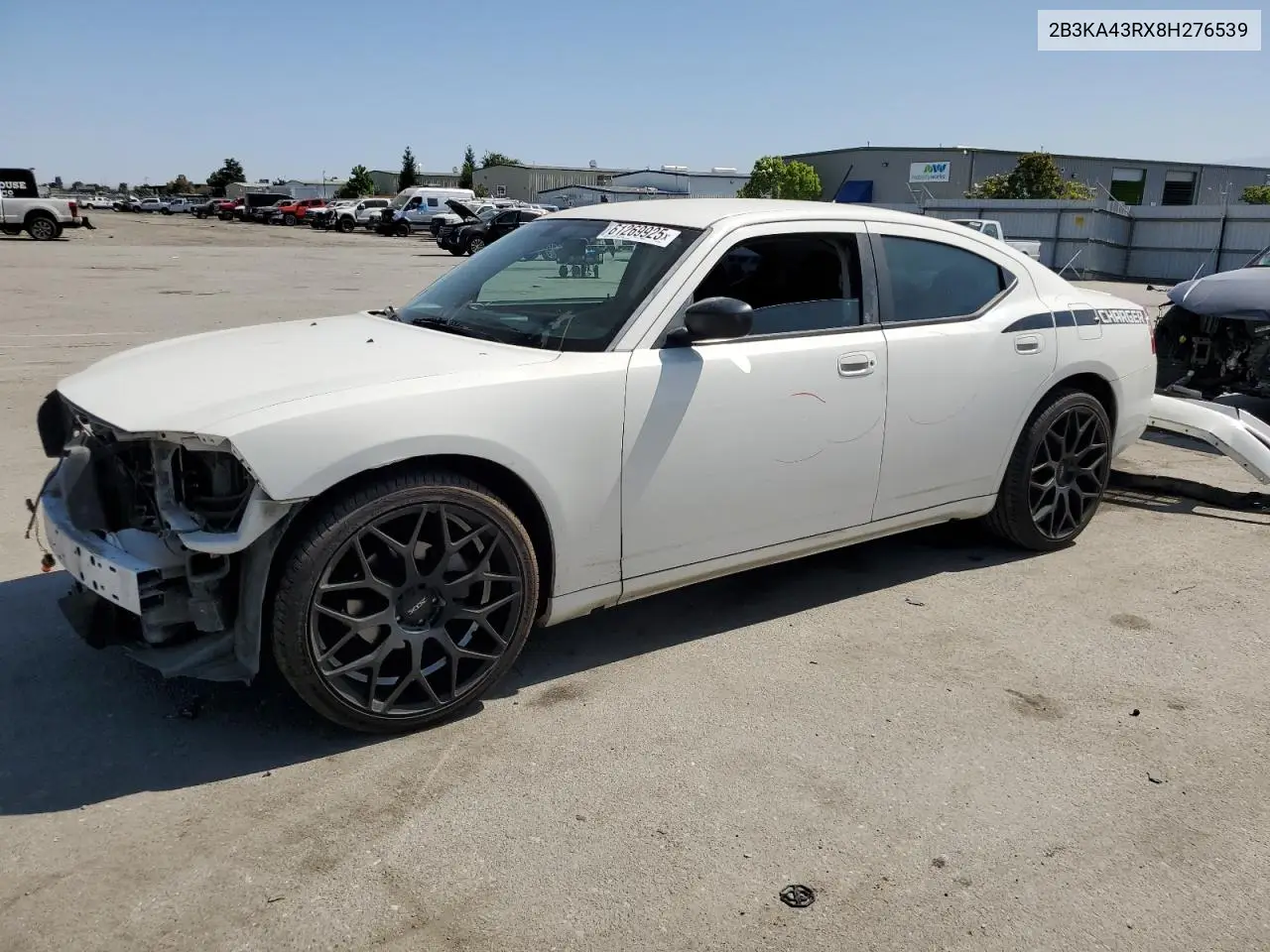 2008 Dodge Charger VIN: 2B3KA43RX8H276539 Lot: 61269925