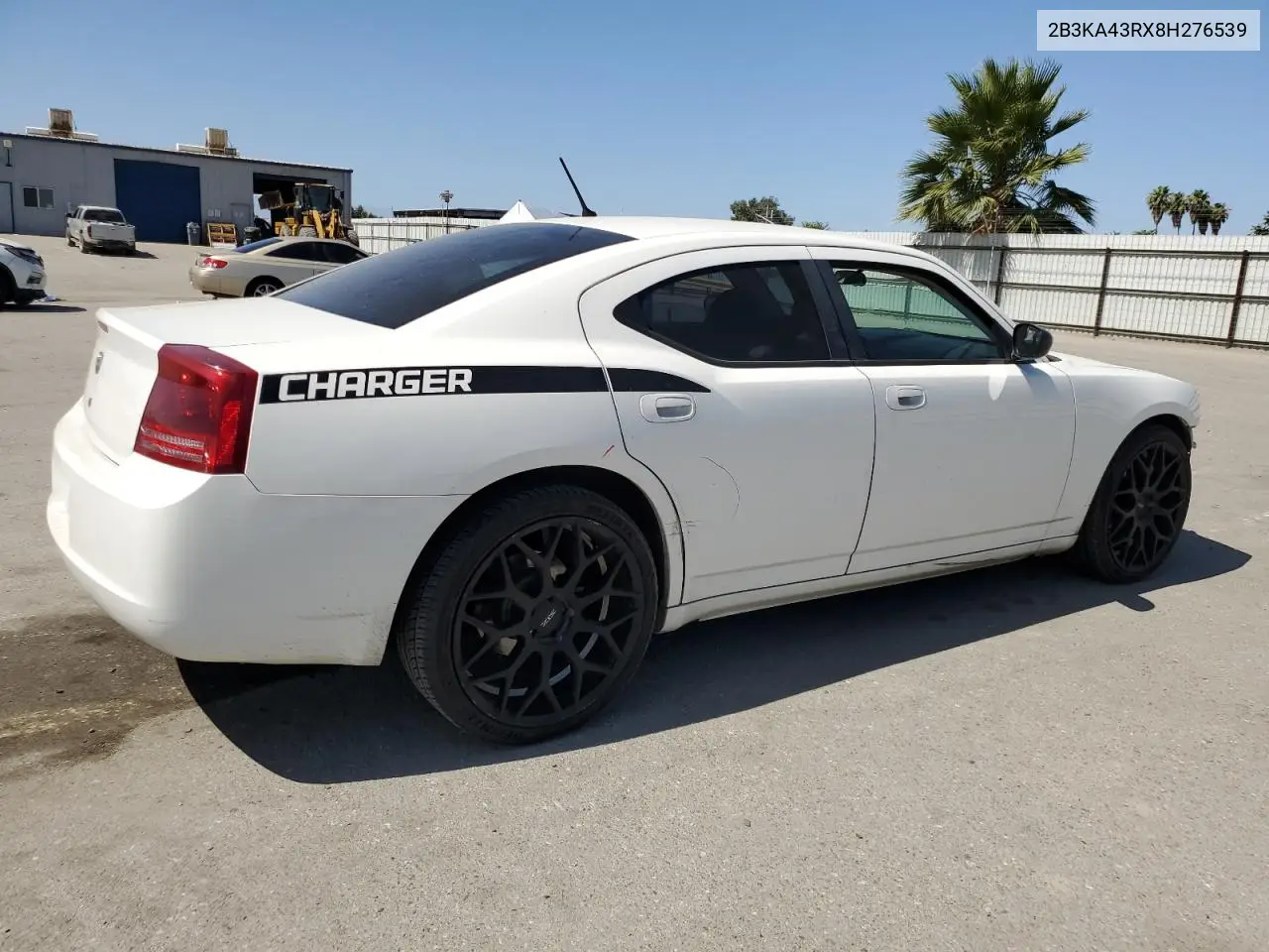 2008 Dodge Charger VIN: 2B3KA43RX8H276539 Lot: 61269925