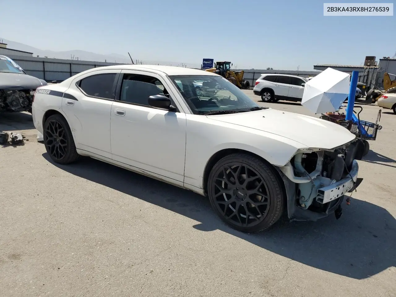 2008 Dodge Charger VIN: 2B3KA43RX8H276539 Lot: 61269925