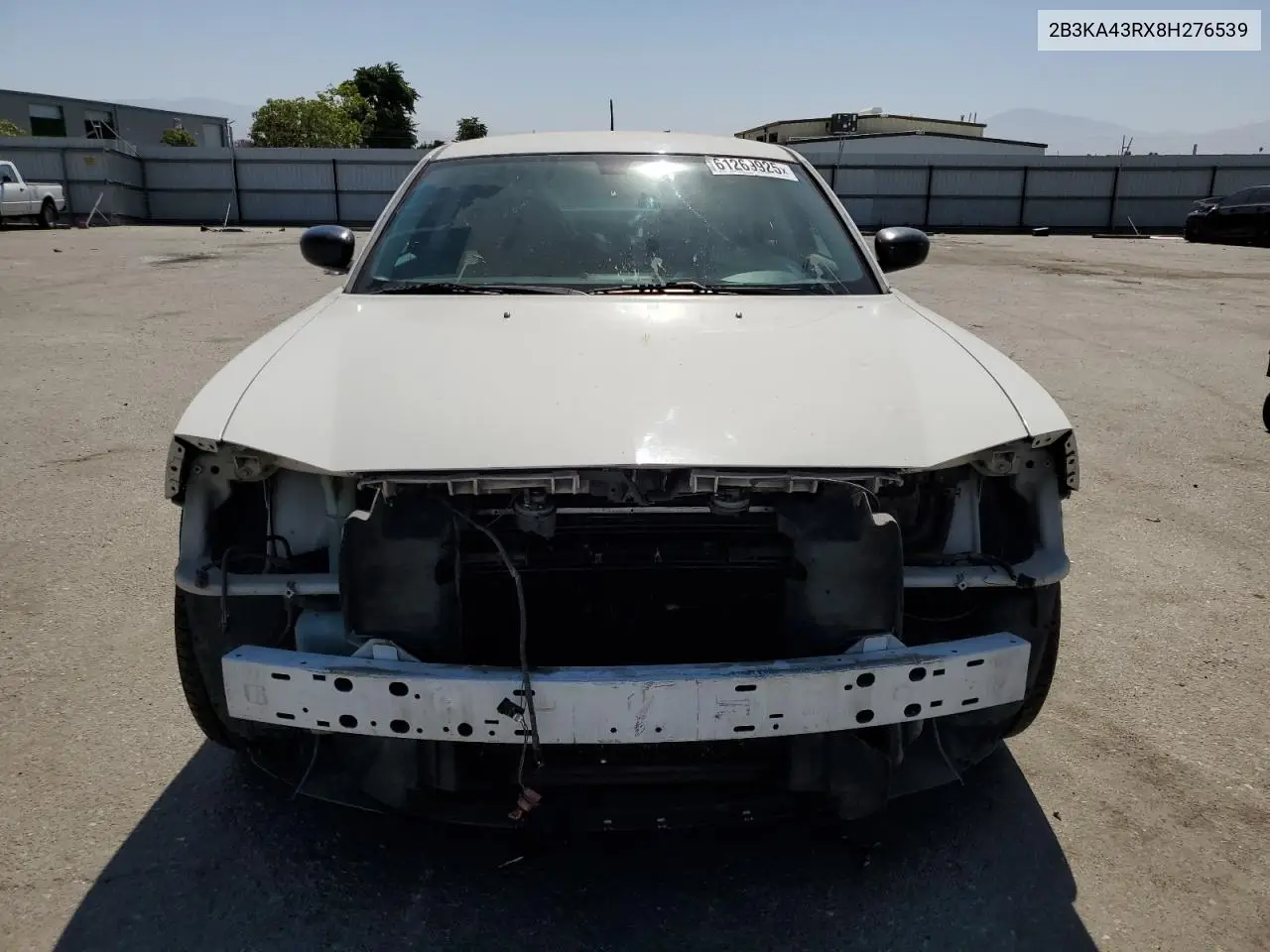 2008 Dodge Charger VIN: 2B3KA43RX8H276539 Lot: 61269925