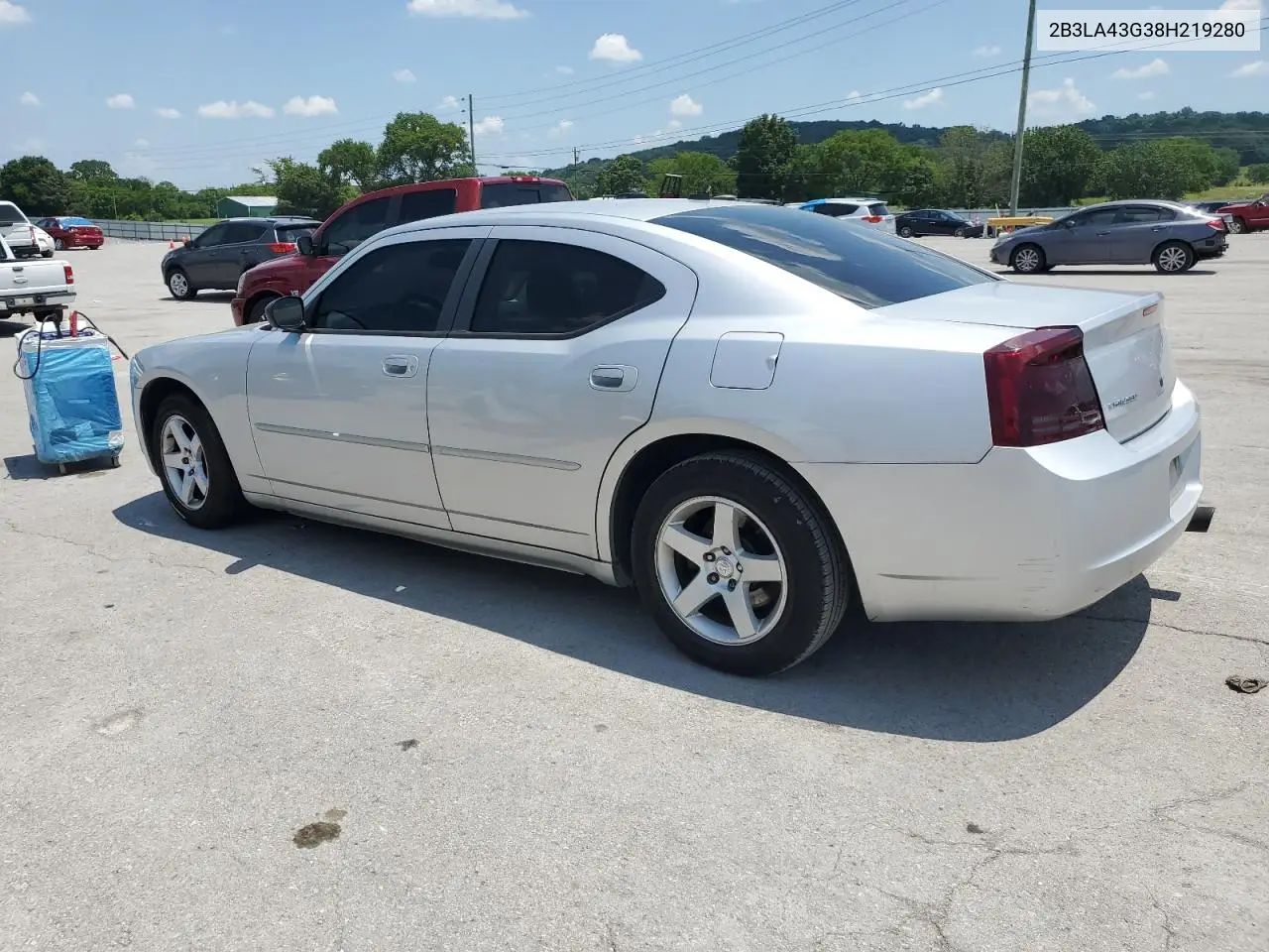 2008 Dodge Charger VIN: 2B3LA43G38H219280 Lot: 61709995