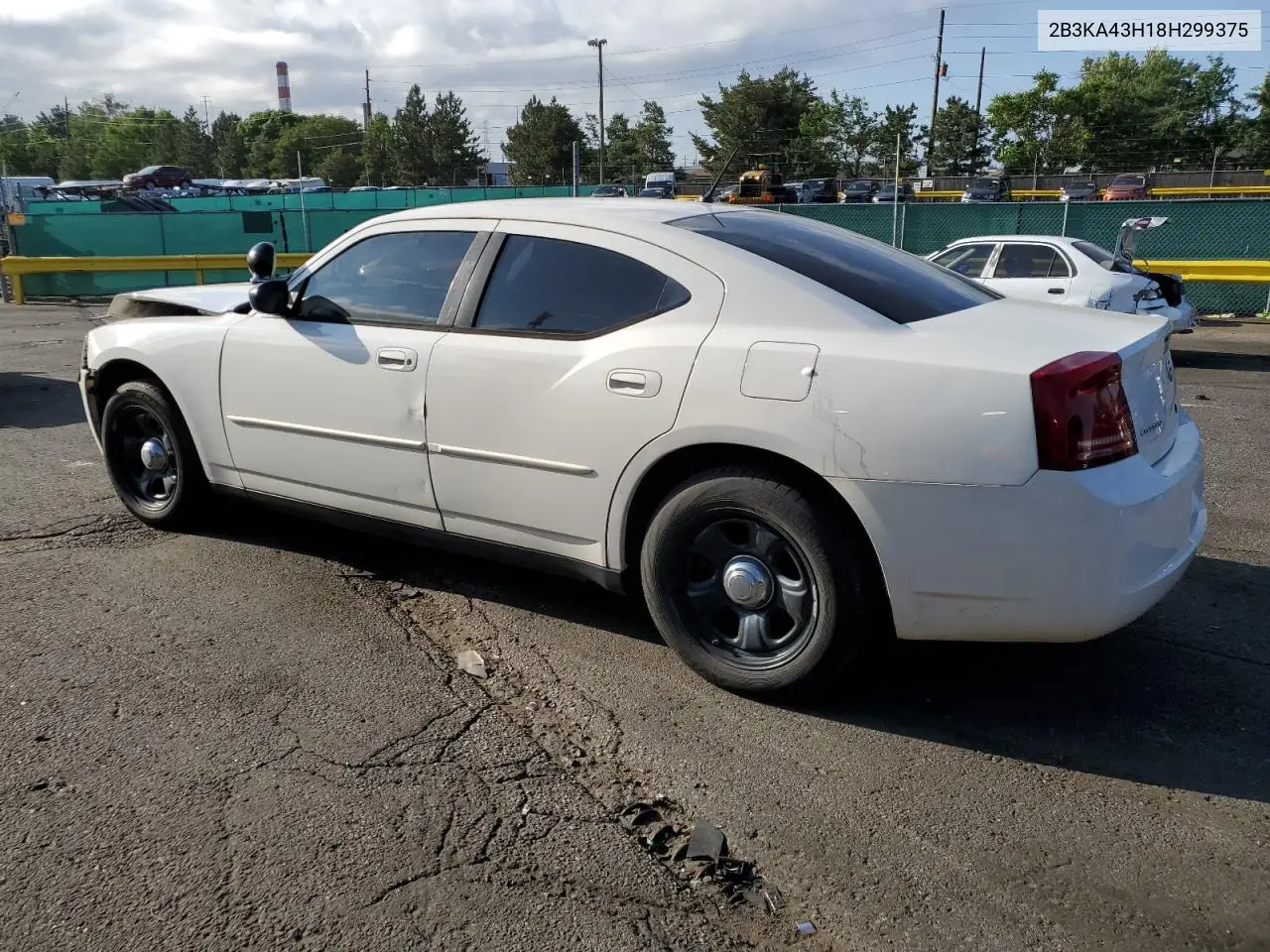2008 Dodge Charger VIN: 2B3KA43H18H299375 Lot: 61842855