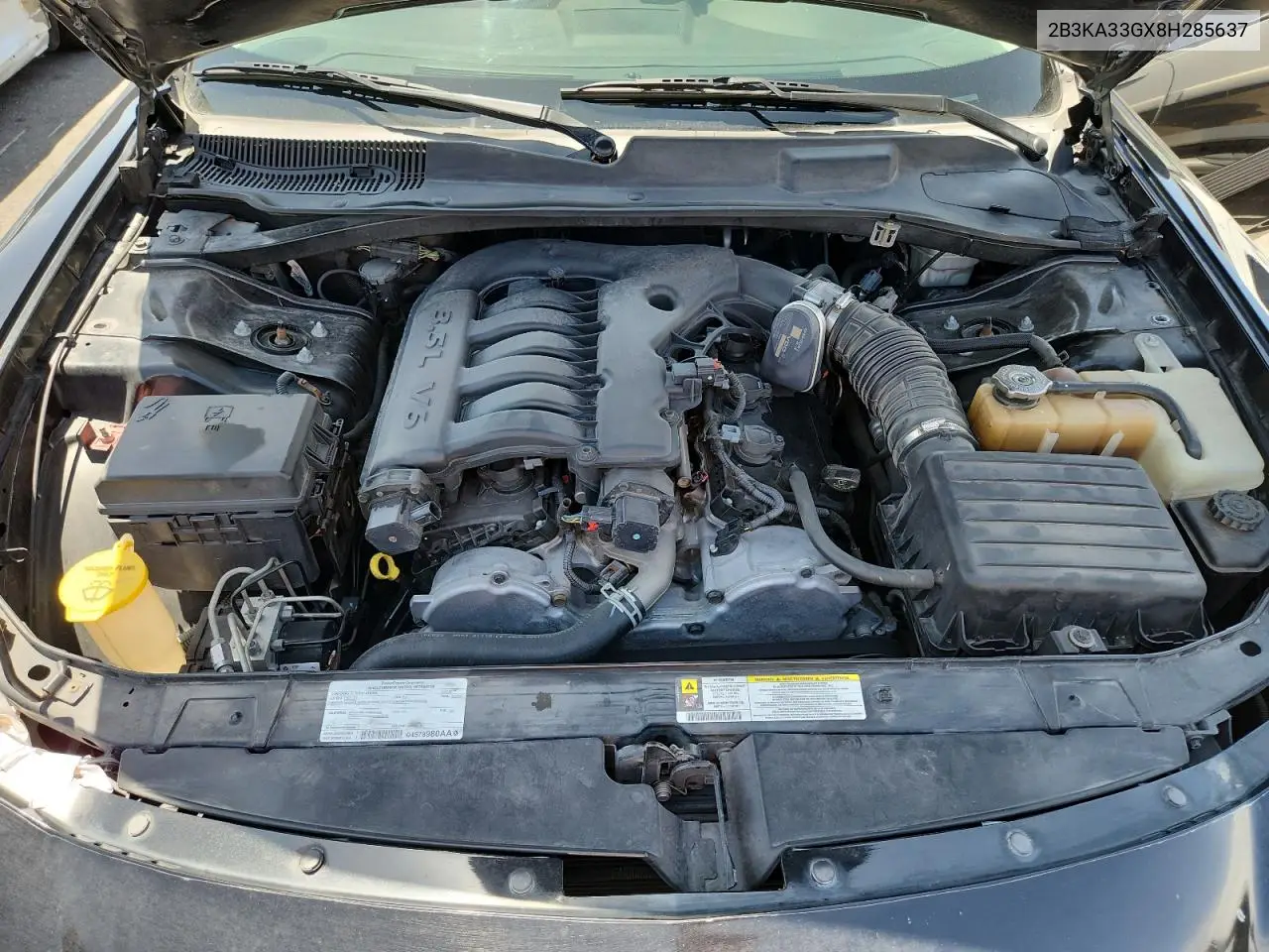 2008 Dodge Charger Sxt VIN: 2B3KA33GX8H285637 Lot: 62195155
